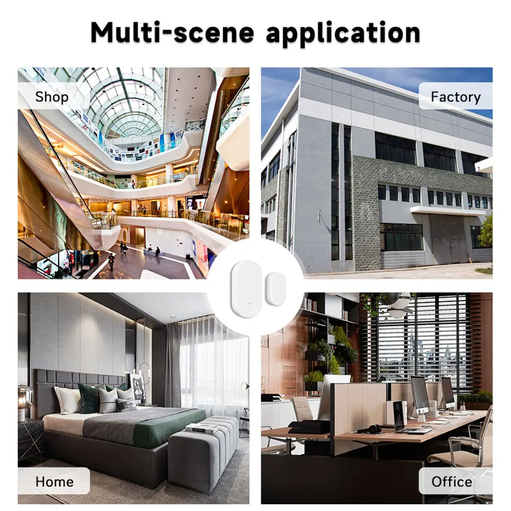 Zigbee Door Window Sensor Compatible with Tuya & Z2M (Zigbee2MQTT) Smart Home Security Alarm App Remote Control Battery Powered
Zigbee Door Window Sensor Compatible with Tuya & Z2M (Zigbee2MQTT) Smart Home Security Alarm App Remote Control Battery Powered
