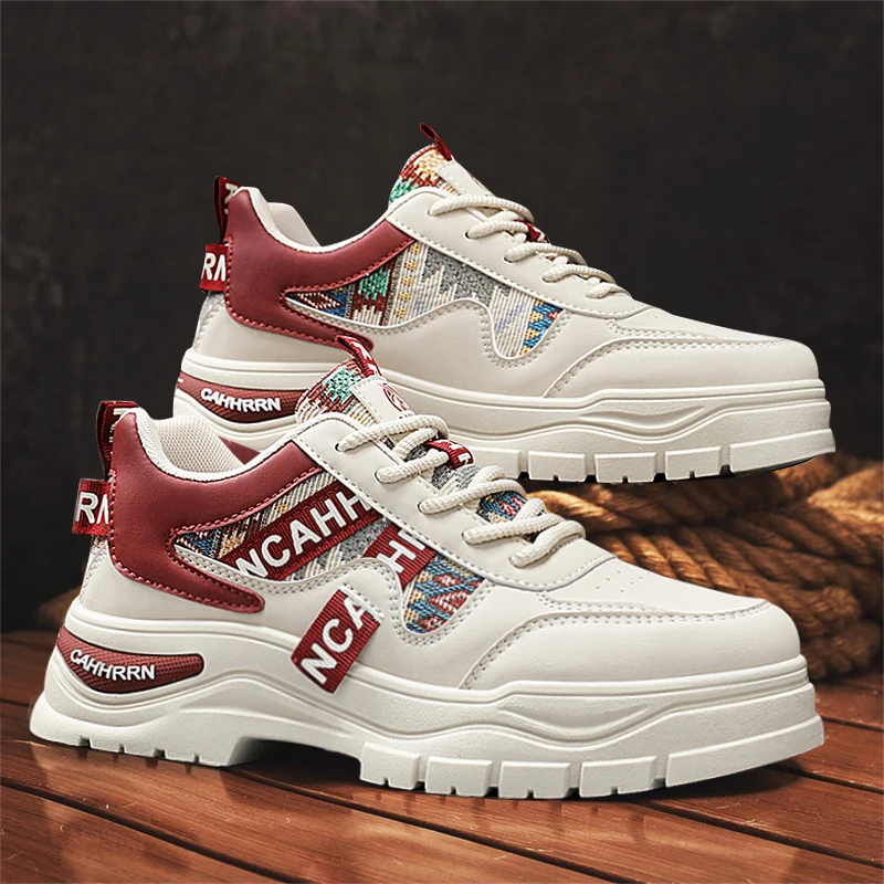 Men's Casual Thick Bottom Anti-slip Spring Summer Autumn Winter Shoes Fashionable Leisure Workwear Sports Youth Footwear
Men's Casual Thick Bottom Anti-slip Spring Summer Autumn Winter Shoes Fashionable Leisure Workwear Sports Youth Footwear