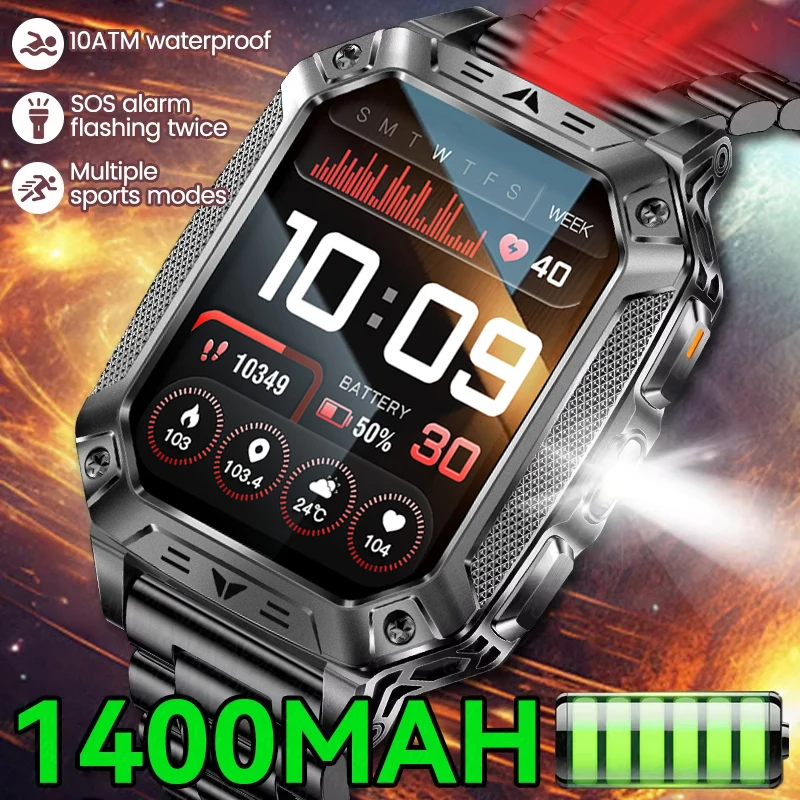 New Men T-Rex 3 Ultra 1400mAh Durable Battery AMOLED Smart Watch Waterproof Bluetooth Call Sport Flashlight Smart Wristwatch Man
New Men T-Rex 3 Ultra 1400mAh Durable Battery AMOLED Smart Watch Waterproof Bluetooth Call Sport Flashlight Smart Wristwatch Man
