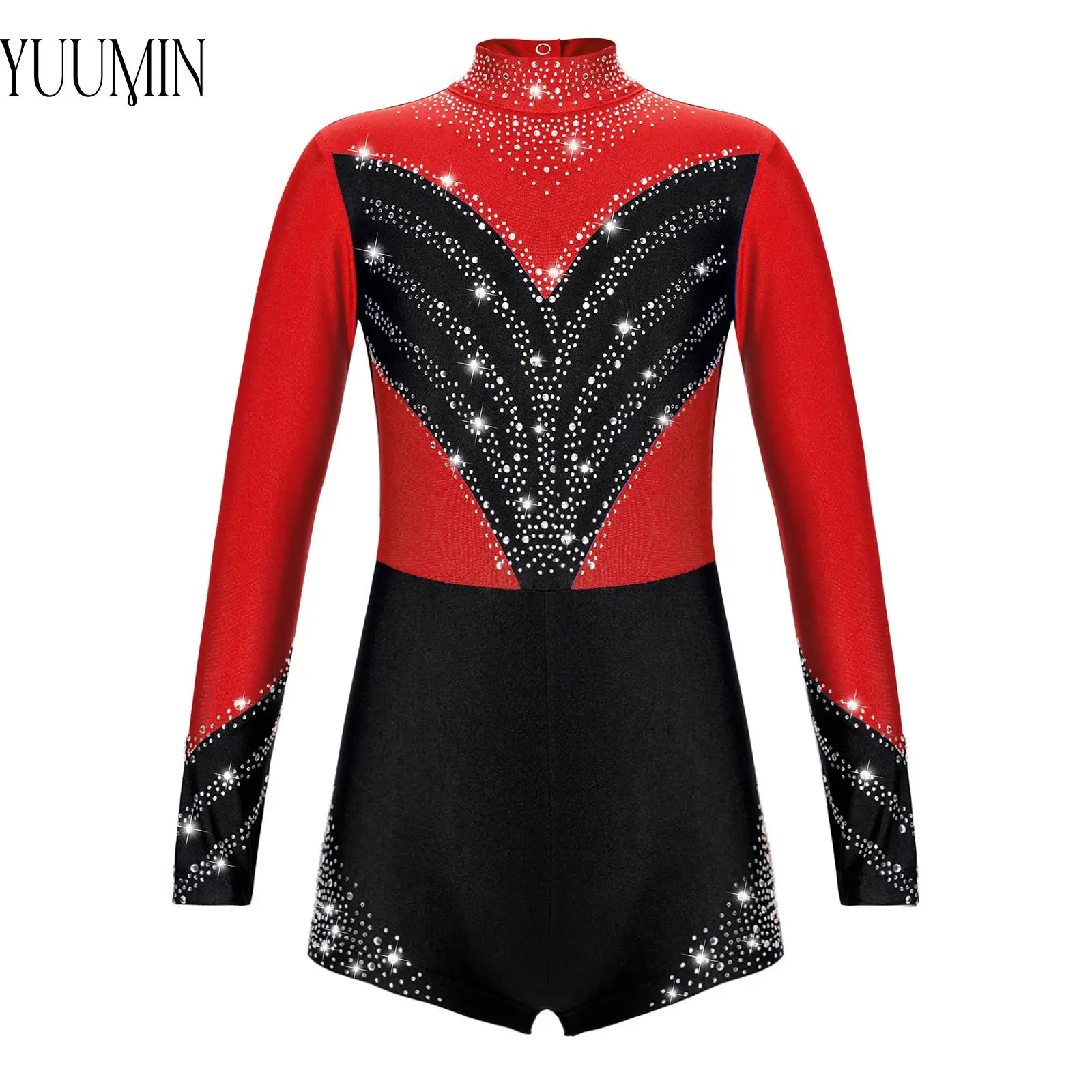 Kids Girls Ballet Figure Skating Dance Jumpsuit Long Sleeve Shiny Diamond Jumpsuit Gymnastic Performance Stylish Clothing
Kids Girls Ballet Figure Skating Dance Jumpsuit Long Sleeve Shiny Diamond Jumpsuit Gymnastic Performance Stylish Clothing