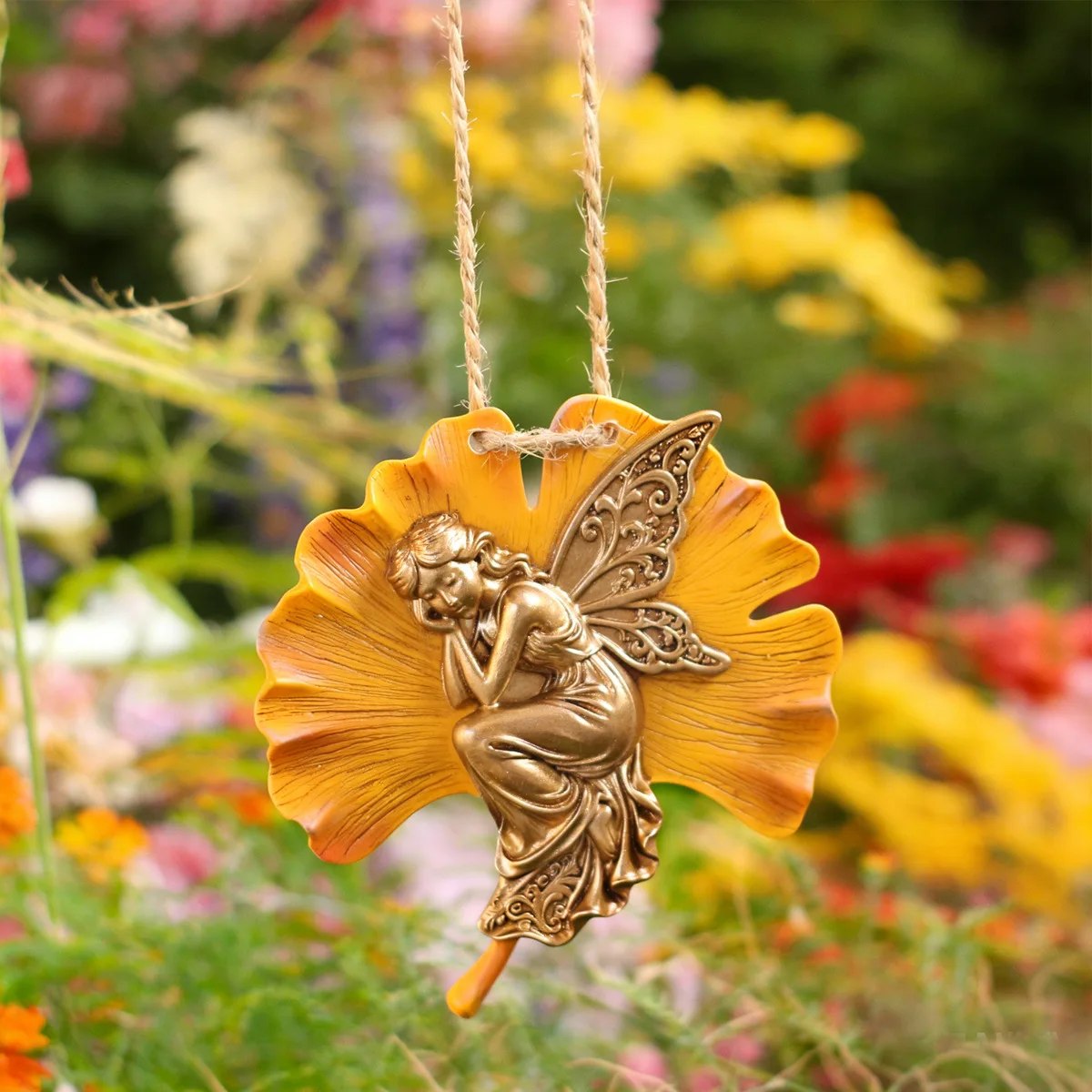 Resin Ginkgo Fairy Ornament For Outdoor Garden Balcony Decoration Lightweight Durable Weather Resistant
Resin Ginkgo Fairy Ornament For Outdoor Garden Balcony Decoration Lightweight Durable Weather Resistant