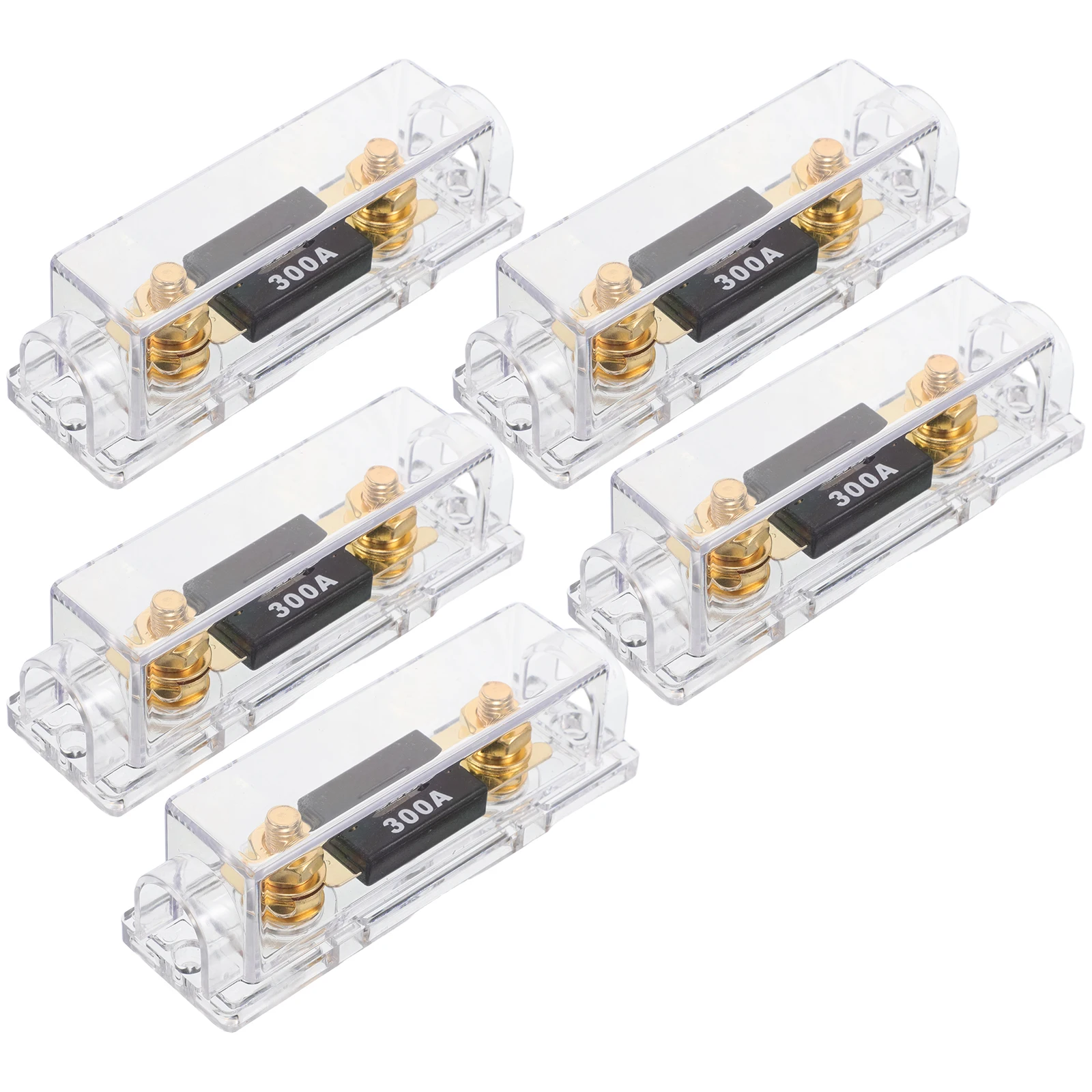 5pcs Automotive Fuse Box Waterproof Replacement Protector Car Audio Fuse Holder Block Vehicle Electrical System Easy Replacement
5pcs Automotive Fuse Box Waterproof Replacement Protector Car Audio Fuse Holder Block Vehicle Electrical System Easy Replacement