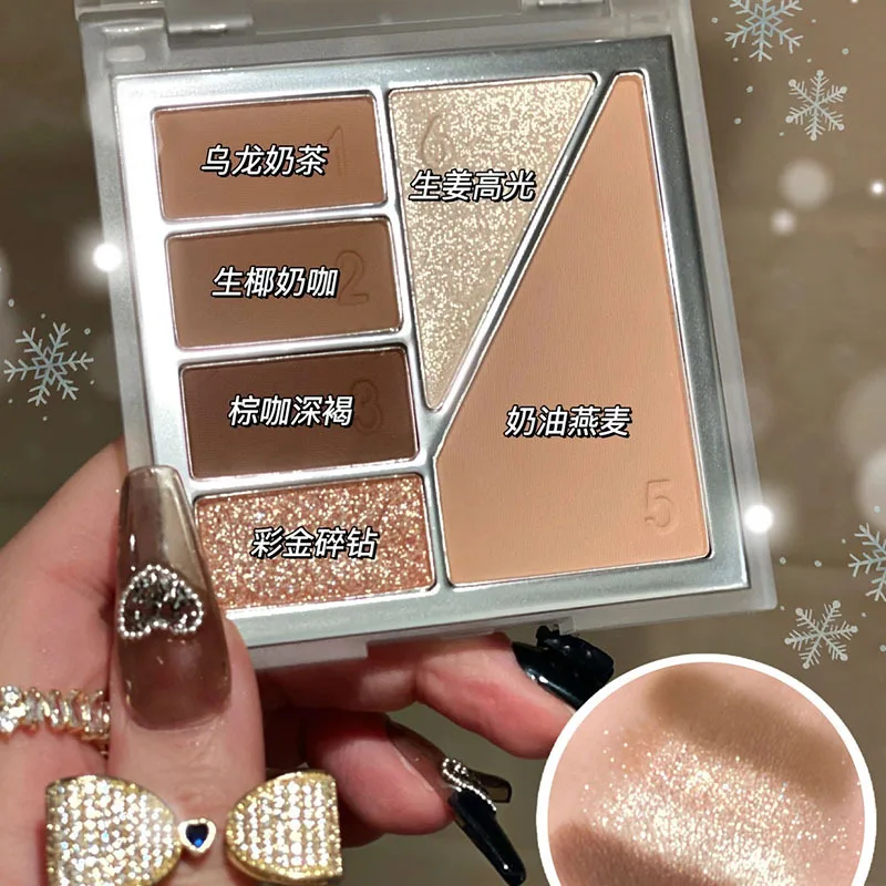All in One Face Palette Eyeshadow Highlighter Blush Earth Tone Glitter for Student Ins Style Affordable Makeup
All in One Face Palette Eyeshadow Highlighter Blush Earth Tone Glitter for Student Ins Style Affordable Makeup