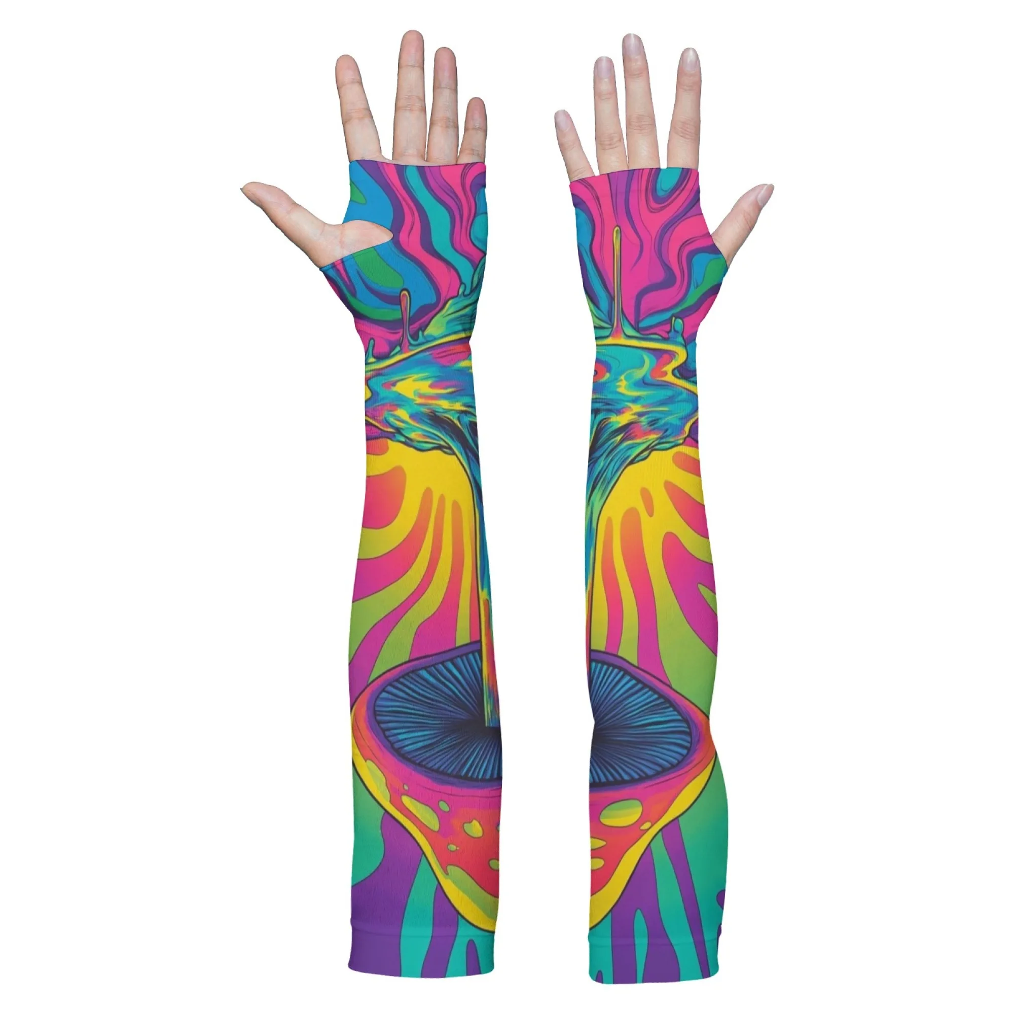 Colorful Mushroom Print Sleeves Comfortable Breathable Arm Sleeves Outdoor Cycling Fishing Driving Funny Protective Sleeves
Colorful Mushroom Print Sleeves Comfortable Breathable Arm Sleeves Outdoor Cycling Fishing Driving Funny Protective Sleeves