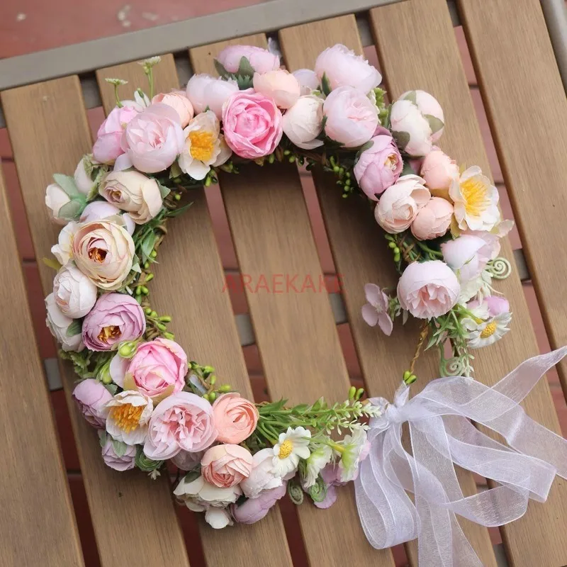 Flower Bride Wreath Headwear Holiday Accessories Wedding Photography Green Plants Wedding Hair Accessories
Flower Bride Wreath Headwear Holiday Accessories Wedding Photography Green Plants Wedding Hair Accessories