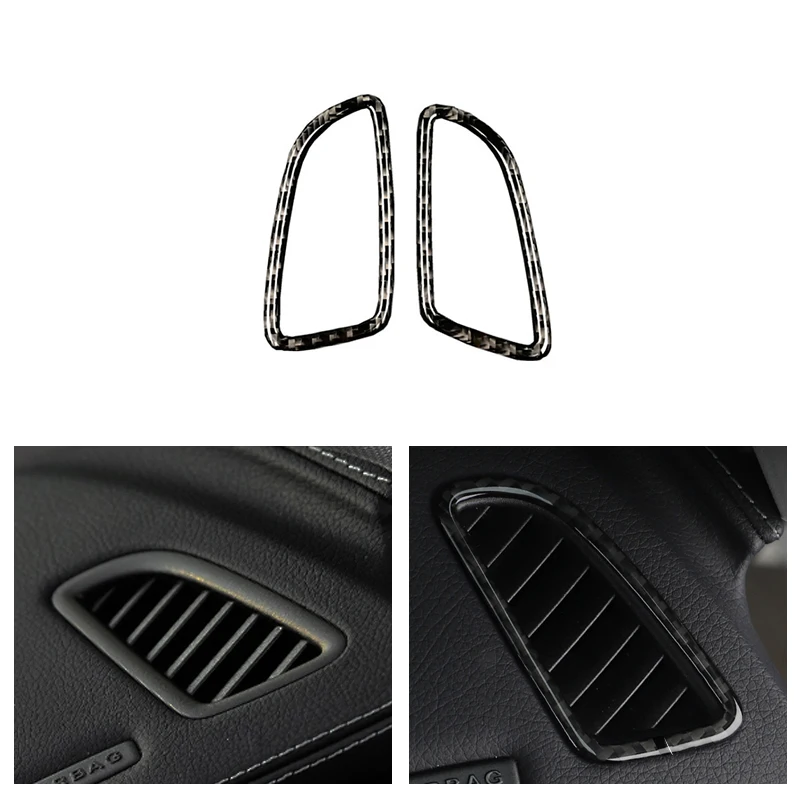 For Mercedes Benz C Class W205 C180 C200 C300 GLC260 2pcs Carbon Fiber Air Conditioning Air Vent Outlet Cover Decor Trim
For Mercedes Benz C Class W205 C180 C200 C300 GLC260 2pcs Carbon Fiber Air Conditioning Air Vent Outlet Cover Decor Trim