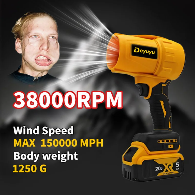 Portable Cordless Electric Blower Dust Cleaner Handheld Snow Blowing Dust Removal Battery Not Included
Portable Cordless Electric Blower Dust Cleaner Handheld Snow Blowing Dust Removal Battery Not Included