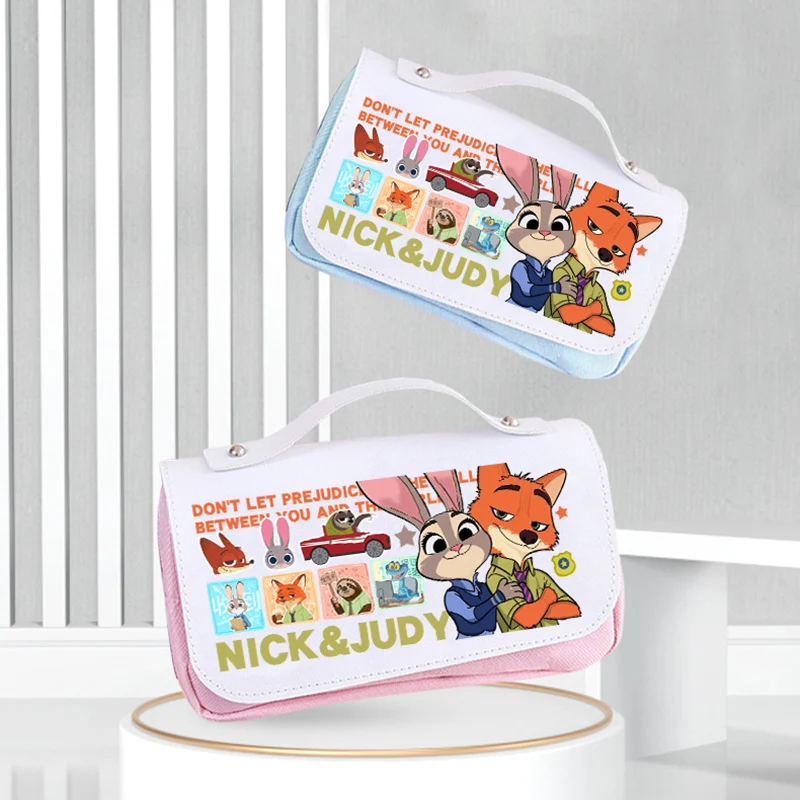 Zootopia Judy Rabbit Nick Fox Figure Peripheral Only Pencil Case Student Stationery Box Pencil Box Learning Supplies Storage Bag
Zootopia Judy Rabbit Nick Fox Figure Peripheral Only Pencil Case Student Stationery Box Pencil Box Learning Supplies Storage Bag