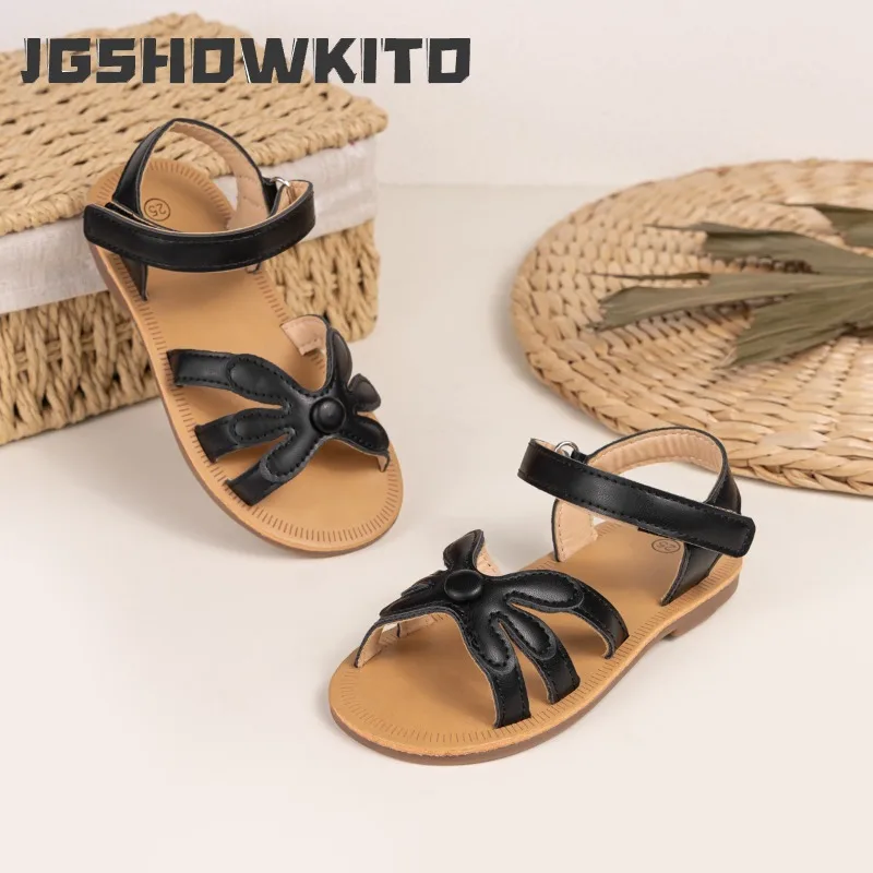 JGSHOWKITO Summer Girls Beach Flat Sandals Flower Hollow-out Kids Outdoor Shoes for Daily Wear Non Slip Soft Children's Sandals
JGSHOWKITO Summer Girls Beach Flat Sandals Flower Hollow-out Kids Outdoor Shoes for Daily Wear Non Slip Soft Children's Sandals