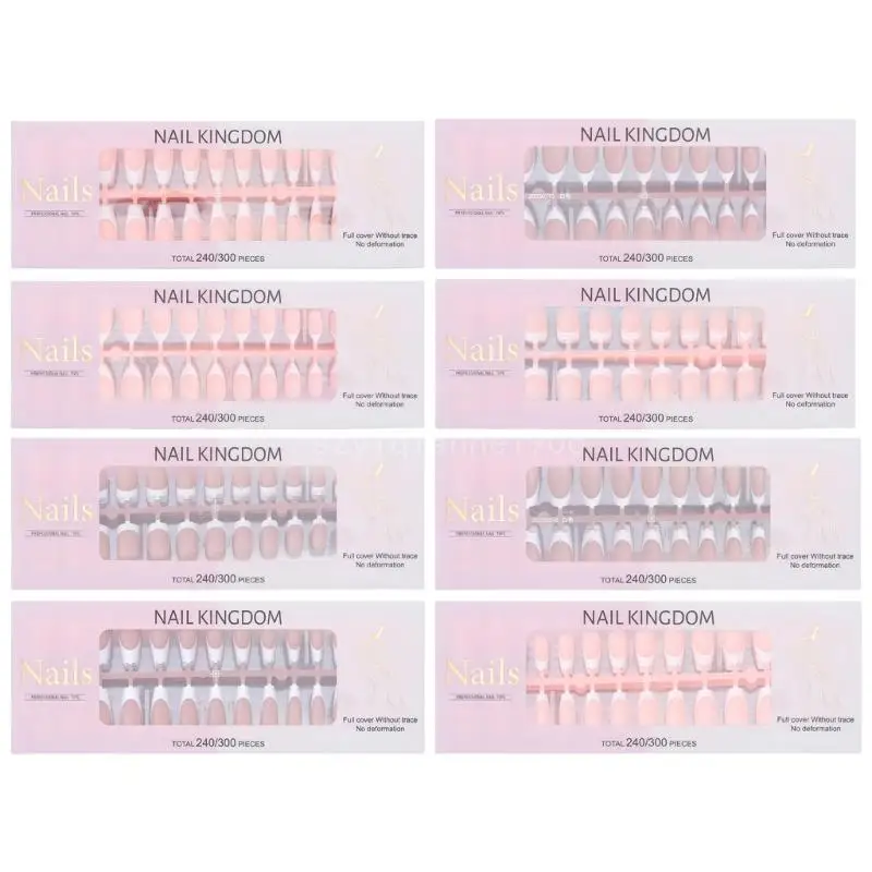 240x Short Artificial Nails Long Press On Nails French Tip False Nails for Women
240x Short Artificial Nails Long Press On Nails French Tip False Nails for Women