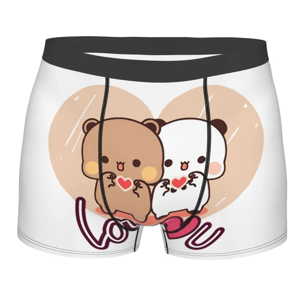 Модные шорты-боксеры Fashion Panda And Brownie, мужские дышащие трусы True Love BuBu DuDu, трусы для пар, нижнее белье
Модные шорты-боксеры Fashion Panda And Brownie, мужские дышащие трусы True Love BuBu DuDu, трусы для пар, нижнее белье