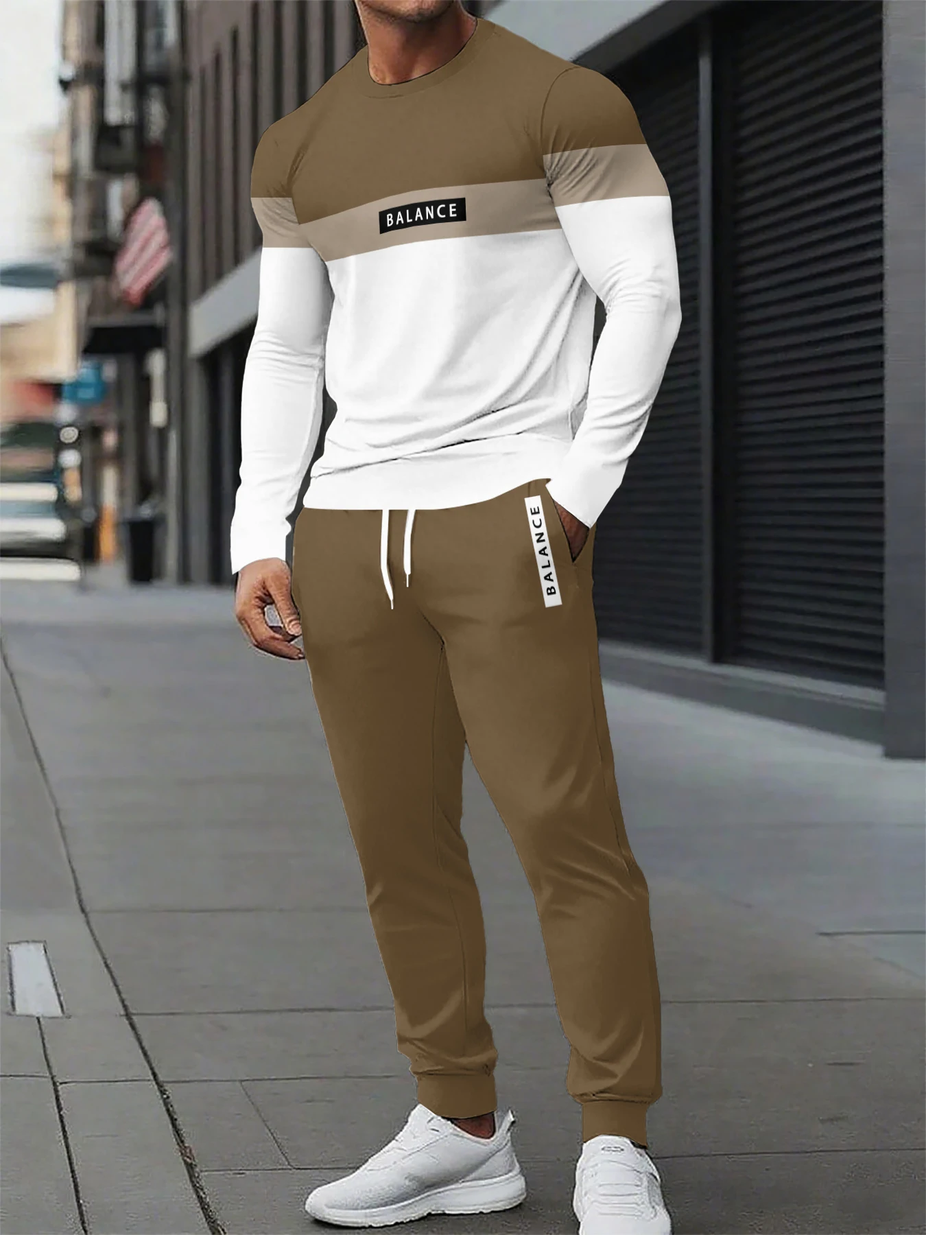 Autumn Trendy New Sweatshirt Sweatpants Set Men's Loose Casual Fit Paris Letter Printed Hundred Long Sleeve 2 Pieces Set
Autumn Trendy New Sweatshirt Sweatpants Set Men's Loose Casual Fit Paris Letter Printed Hundred Long Sleeve 2 Pieces Set