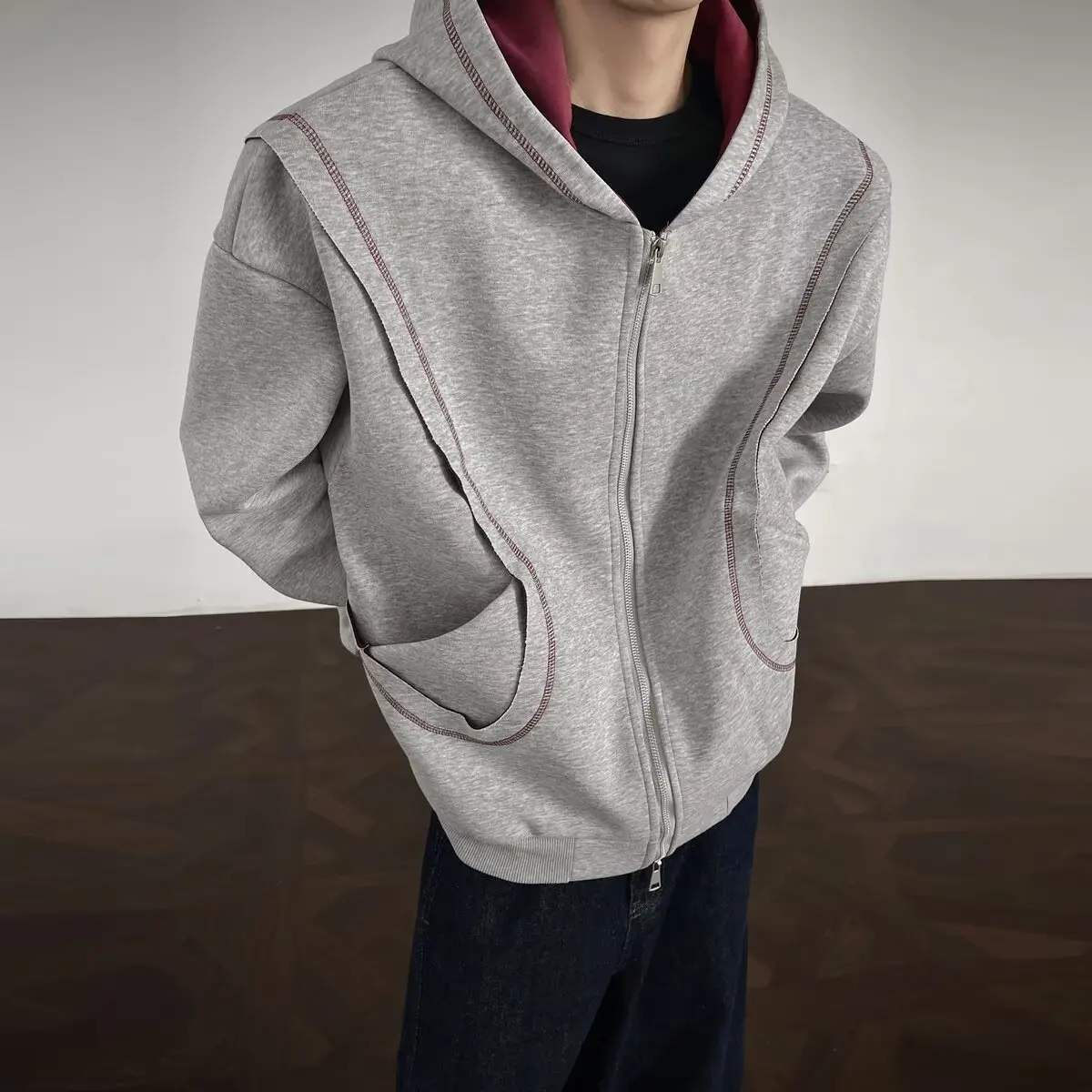 High Quali Heavyweight Cotton Hoodie Harajuku Sle Faionable Versatile Artistic Japanese Trendy Casual ex Sweatirt
High Quali Heavyweight Cotton Hoodie Harajuku Sle Faionable Versatile Artistic Japanese Trendy Casual ex Sweatirt