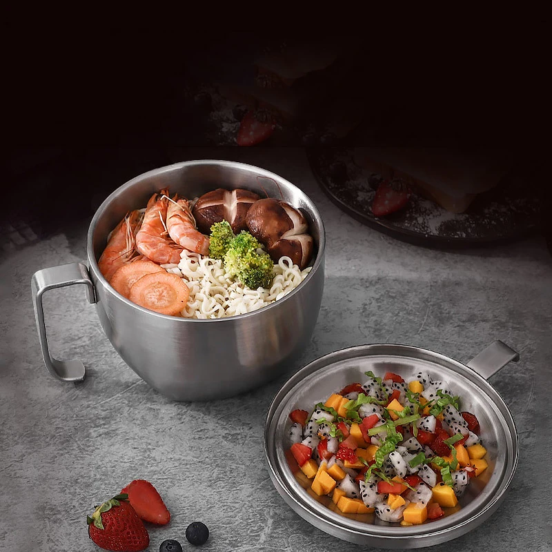 Stainless Steel Instant Noodle Bowl With Lid Office Lunch Box Instant Noodle Bowl 304 Soup Bowl Large Rice Bowl School Lunch Box
Stainless Steel Instant Noodle Bowl With Lid Office Lunch Box Instant Noodle Bowl 304 Soup Bowl Large Rice Bowl School Lunch Box