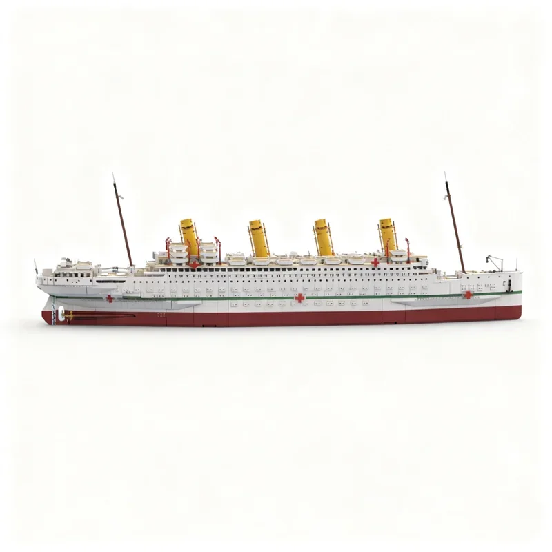 9970PCS WW2 Military 1 500 Scale HMHS Britannic Olympic Class Steamships Model DIY Creative Idea Warship AssemblyPuzzle Gift Set
9970PCS WW2 Military 1 500 Scale HMHS Britannic Olympic Class Steamships Model DIY Creative Idea Warship AssemblyPuzzle Gift Set