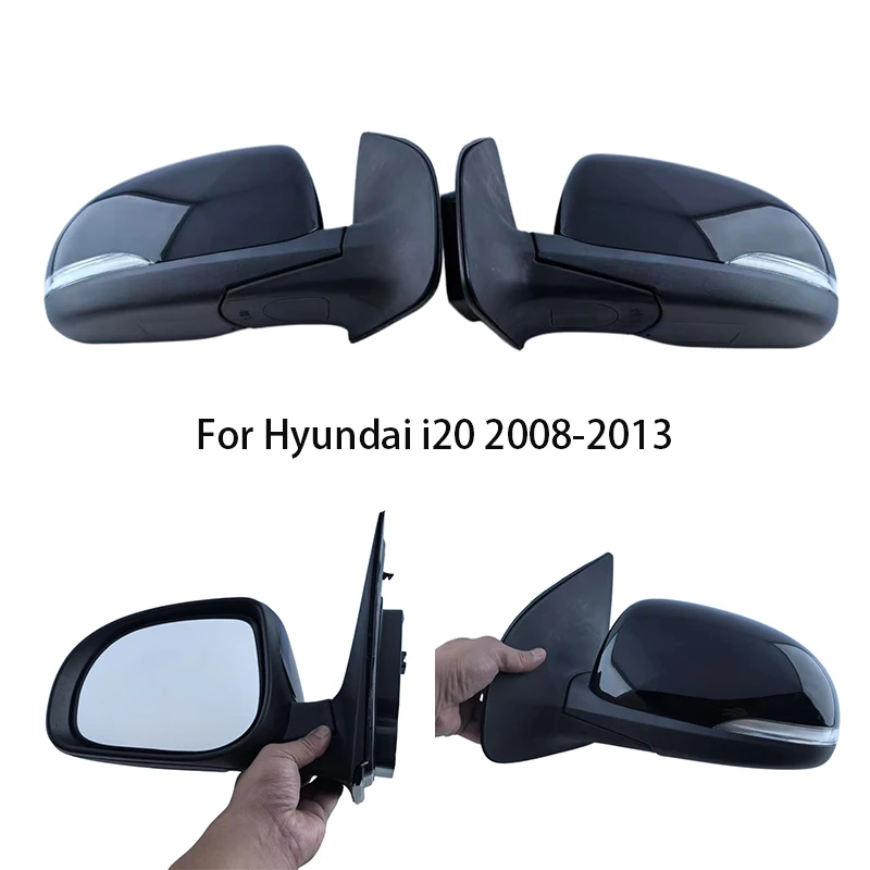 For Hyundai i20 2008-2013 Electric heating no folding mirror Car rearview mirror assembly 5/6 lines 87610-1J410 87620-1J4
For Hyundai i20 2008-2013 Electric heating no folding mirror Car rearview mirror assembly 5/6 lines 87610-1J410 87620-1J4