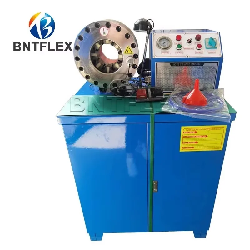 Used BNT50 Mobile High-Pressure Hydraulic Rubber Crimp Hose Fittings Machine for Sale Pump as Core Component
Used BNT50 Mobile High-Pressure Hydraulic Rubber Crimp Hose Fittings Machine for Sale Pump as Core Component