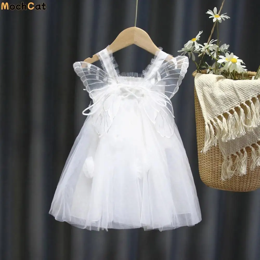 Lace-up Baby Girl Princess Dress Sleeveless Sweet Baby Girl Bubble Dress New Design Casual Butterfly Wing Pettiskirt Birthday
Lace-up Baby Girl Princess Dress Sleeveless Sweet Baby Girl Bubble Dress New Design Casual Butterfly Wing Pettiskirt Birthday