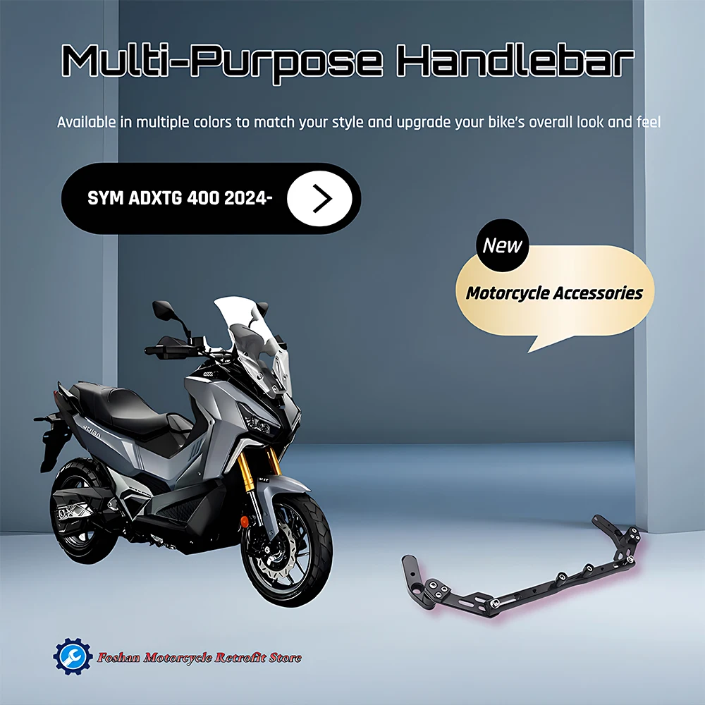 FOR SYM ADXTG 400 ADXTG400 Motorcycle Modifications Accessories Handlebar Crossbar Phone Holder Storage Bag Speedometer
FOR SYM ADXTG 400 ADXTG400 Motorcycle Modifications Accessories Handlebar Crossbar Phone Holder Storage Bag Speedometer
