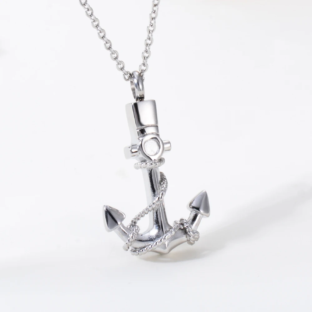 Cremation Jewelry for Ashes Anchor Urn Necklace Men Women Ocean Theme Memorial Keepsake Ashes Pendant for Brother Father
Cremation Jewelry for Ashes Anchor Urn Necklace Men Women Ocean Theme Memorial Keepsake Ashes Pendant for Brother Father