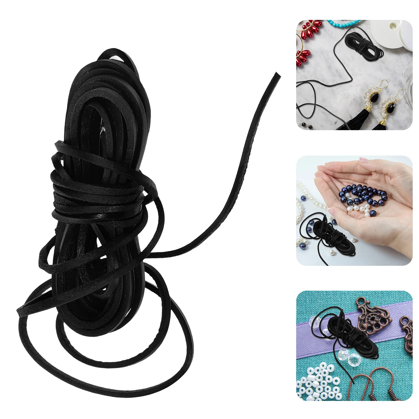 1 Roll Diy Cord Bracelet Making Braided Rope Strips Flat Craft Material Durable Jewelry String For Keychains Necklace
1 Roll Diy Cord Bracelet Making Braided Rope Strips Flat Craft Material Durable Jewelry String For Keychains Necklace