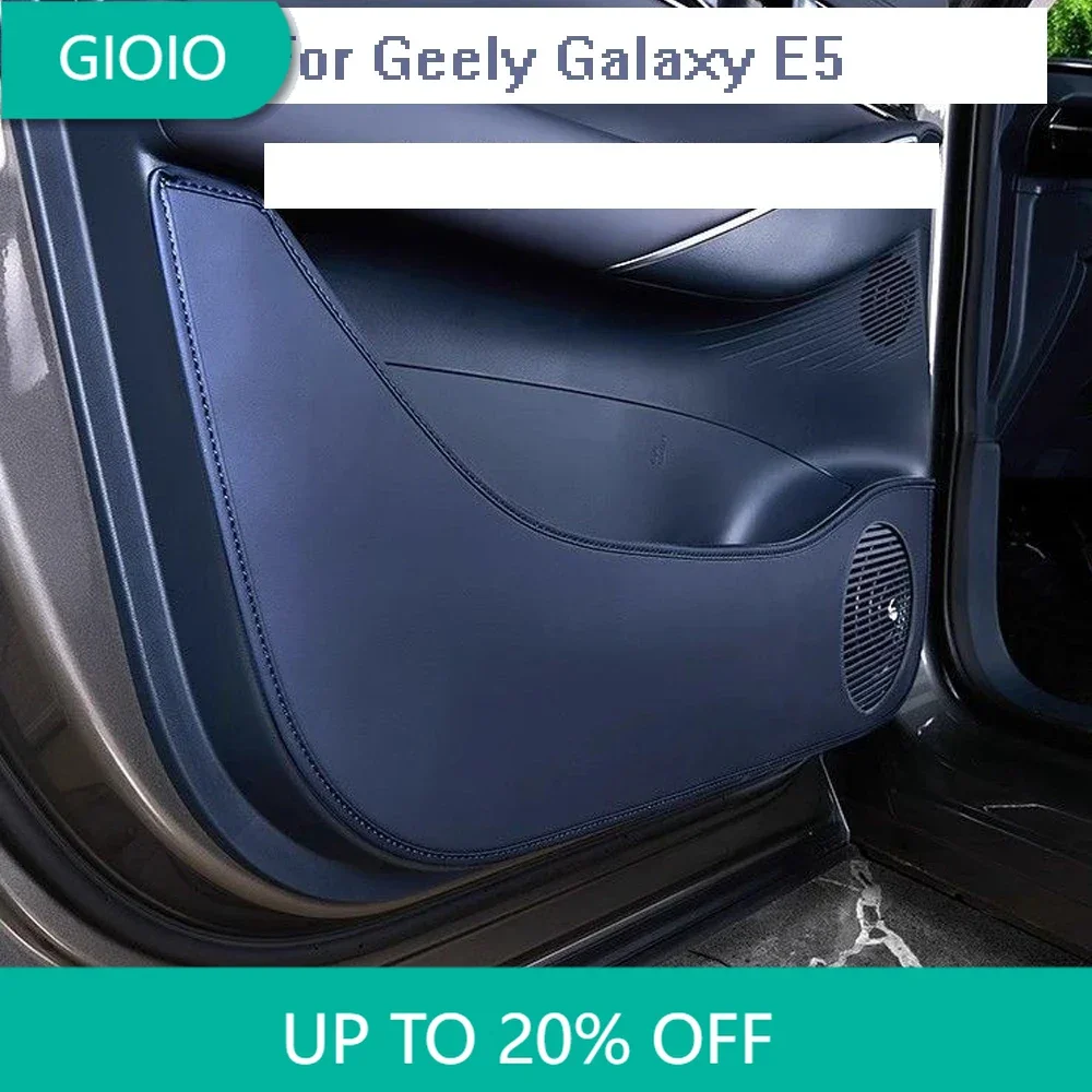 Для Geely Galaxy E5 2024 2025, кожаная накладка на дверь автомобиля, защита от ударов, основная и пассигерская пленка для защиты от ударов водителя, аксессуары
Для Geely Galaxy E5 2024 2025, кожаная накладка на дверь автомобиля, защита от ударов, основная и пассигерская пленка для защиты от ударов водителя, аксессуары