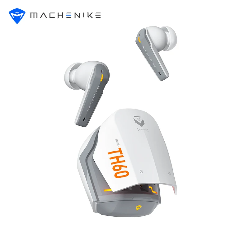 Machenike TH60 TWS Wireless Earphone Bluetooth 5.4 Headphone 4 Mic ENC HD Call Noise Cancelling Earbuds Gaming Music Mode
Machenike TH60 TWS Wireless Earphone Bluetooth 5.4 Headphone 4 Mic ENC HD Call Noise Cancelling Earbuds Gaming Music Mode