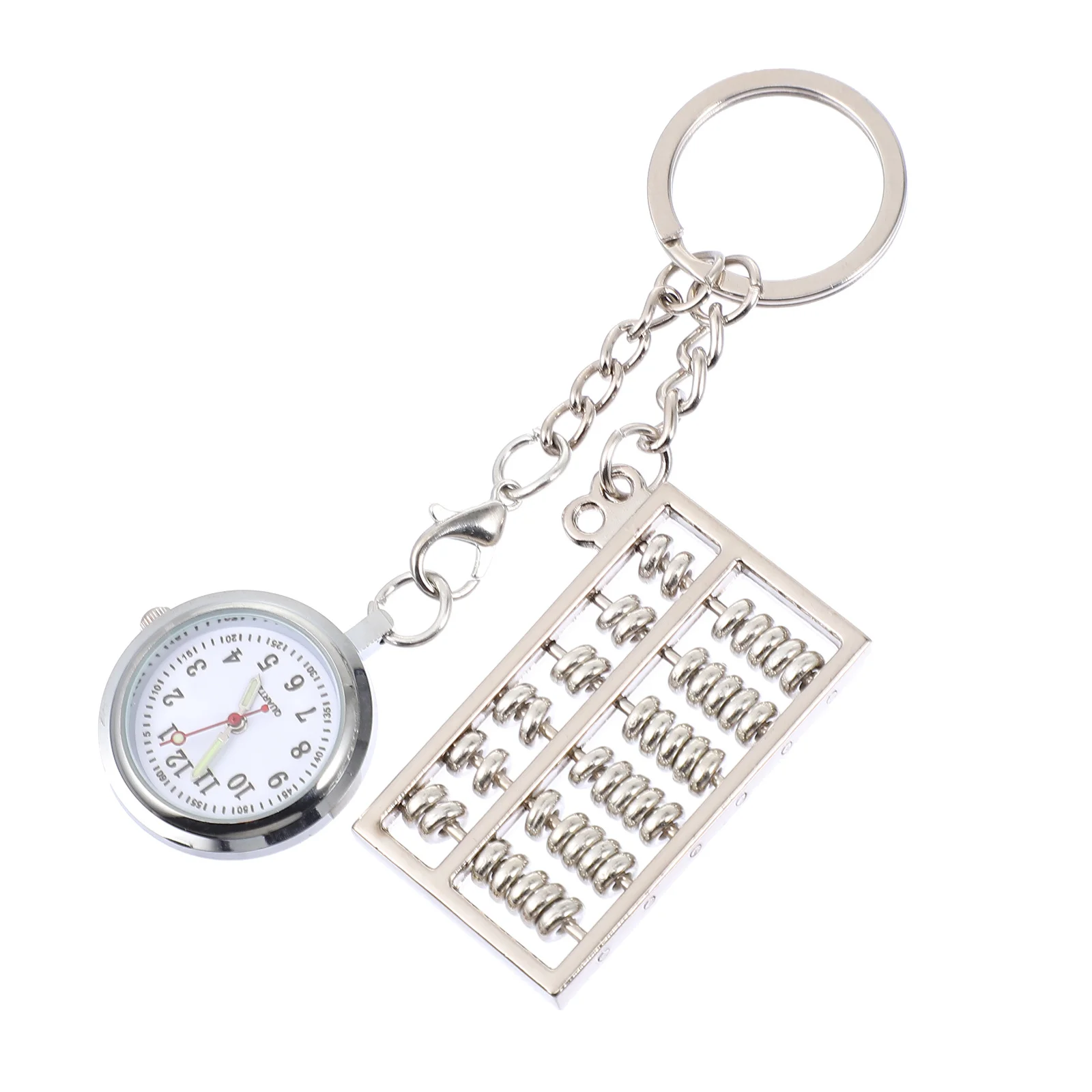 Keychain Pocket Vintage Abacus Design Pendant Timepiece For Men Women Gift Reliable Timekeeping Keyring Pendant Watch Pocket 
Keychain Pocket Vintage Abacus Design Pendant Timepiece For Men Women Gift Reliable Timekeeping Keyring Pendant Watch Pocket