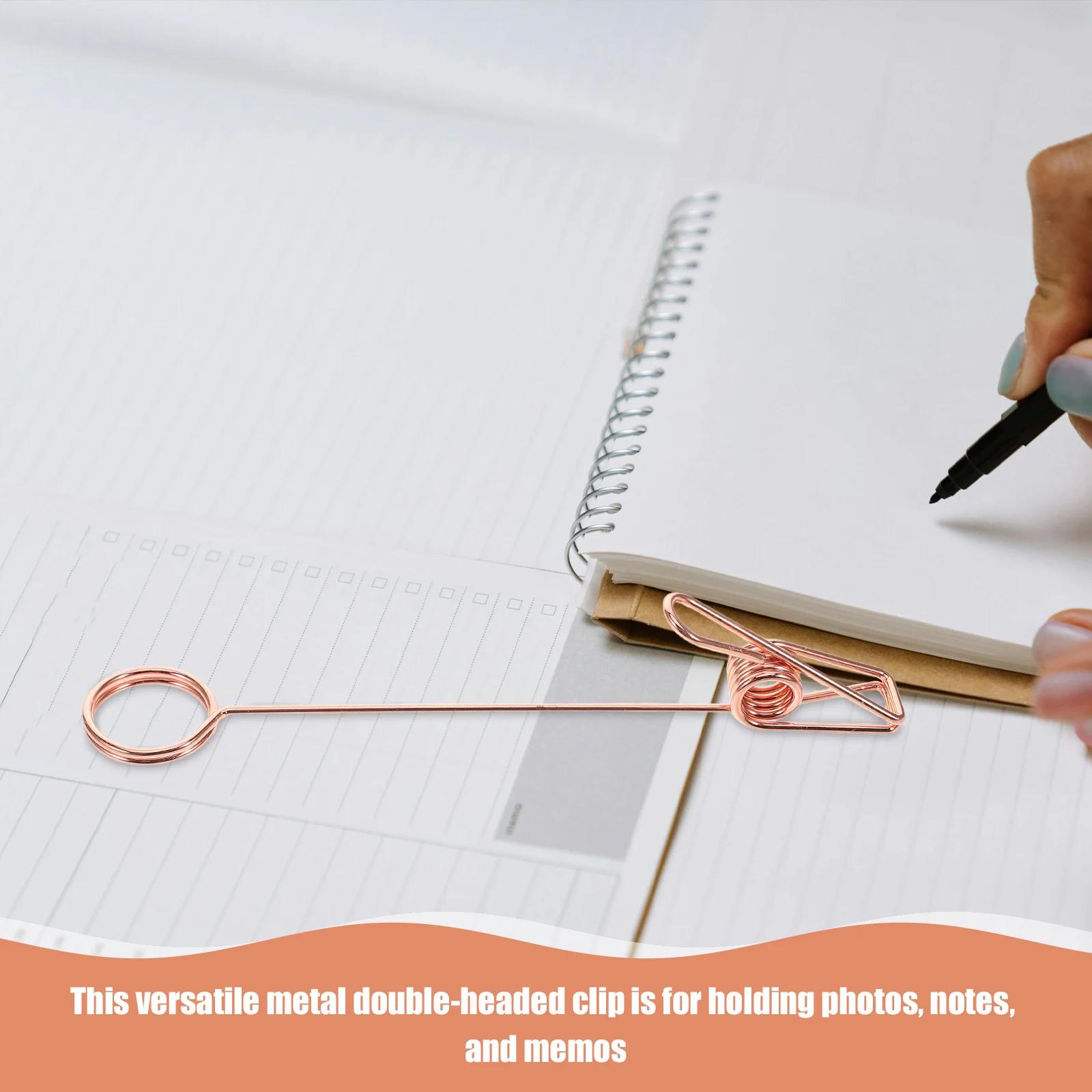 4 Pcs Double Clip Creative Paper Desktop Photo Decor Note Folder Card Holder Memo Iron Diy Office
4 Pcs Double Clip Creative Paper Desktop Photo Decor Note Folder Card Holder Memo Iron Diy Office