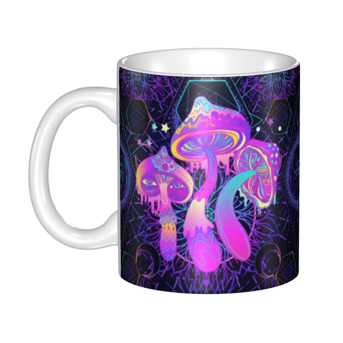 Custom Magic Mushroom Trippy Psychedelic Neon Pastel Goth Mug DIY Ceramic Tea Milk Coffee Cups
Custom Magic Mushroom Trippy Psychedelic Neon Pastel Goth Mug DIY Ceramic Tea Milk Coffee Cups