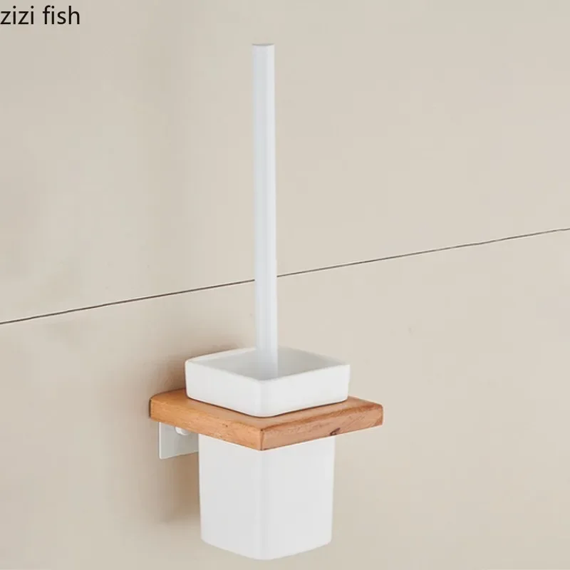 Держатель для туалетной щетки из цельного дерева, квадратная полка для туалетной щетки, настенная полка, стеллаж для хранения, аксессуары для ванной комнаты, инструменты для чистки 
Держатель для туалетной щетки из цельного дерева, квадратная полка для туалетной щетки, настенная полка, стеллаж для хранения, аксессуары для ванной комнаты, инструменты для чистки