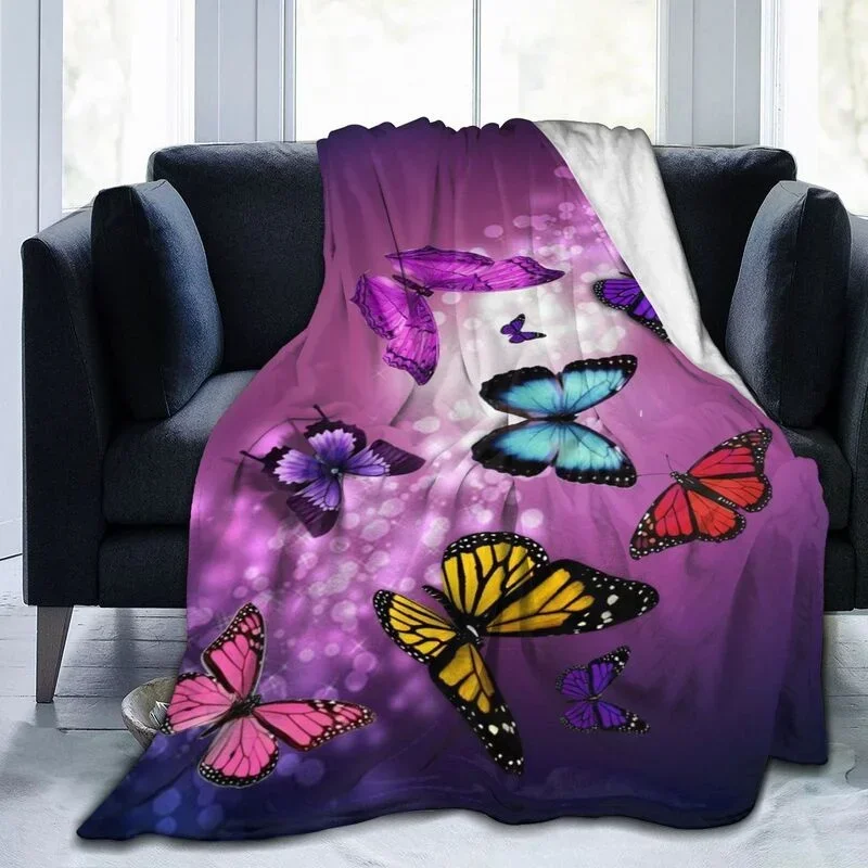 3D Print Blue Butterfly Blanket Soft Sofa Cover Throw Car Blanket Fleece Tapestry Lightweight Warm Bed Blanket for Bedroom Couch
3D Print Blue Butterfly Blanket Soft Sofa Cover Throw Car Blanket Fleece Tapestry Lightweight Warm Bed Blanket for Bedroom Couch