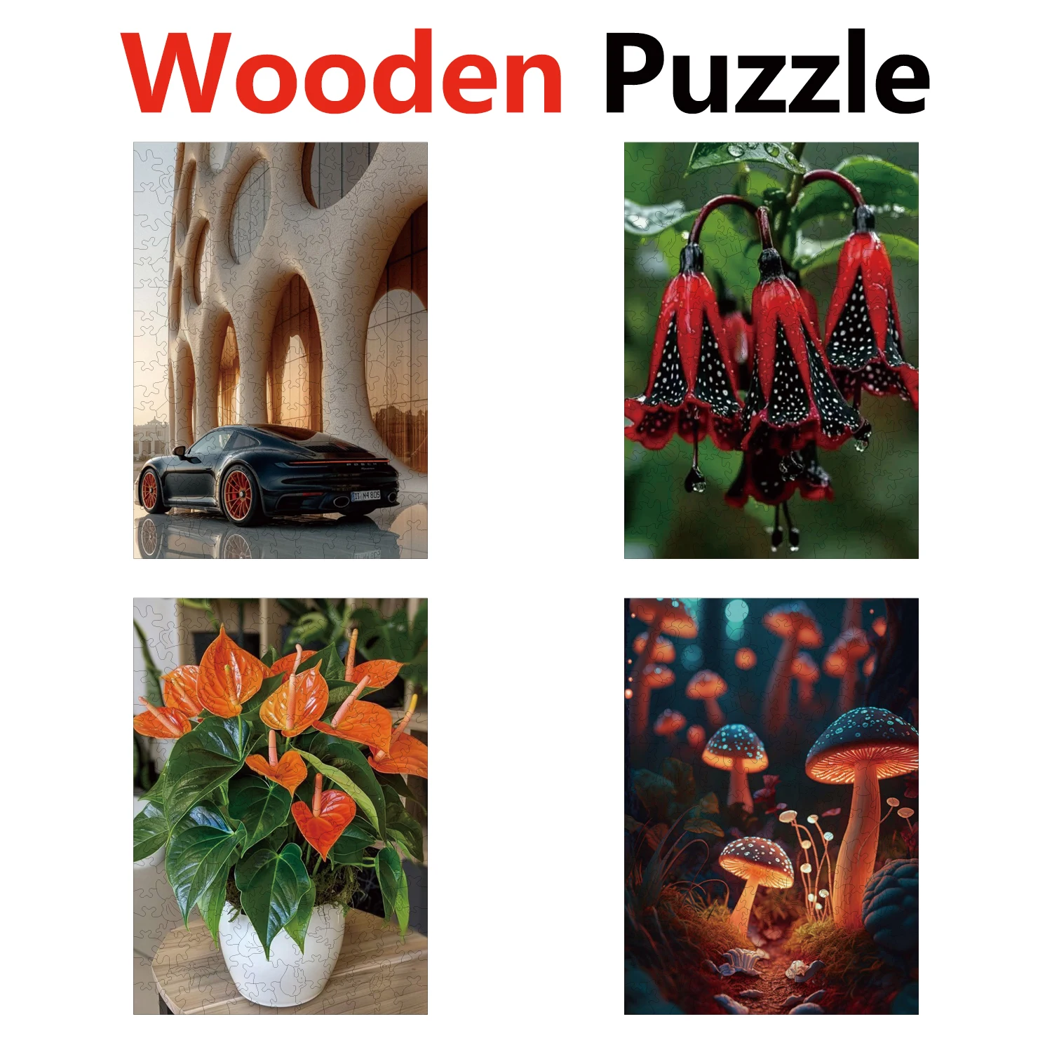 Car Flowers Plants Mushrooms Puzzles High Quality Jigsaw Puzzle Wooden Puzzle Best Christmas Gift
Car Flowers Plants Mushrooms Puzzles High Quality Jigsaw Puzzle Wooden Puzzle Best Christmas Gift