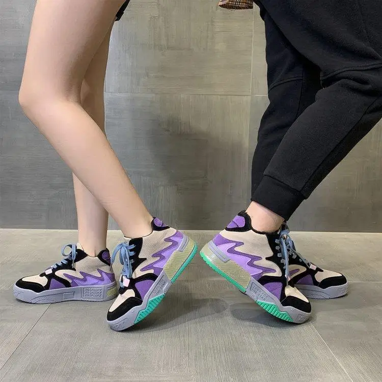 2022 Spring Autumn New women Shoes Joker couple Casual Breathable Sneakers Platform Shoes High-top Shoes Student Running Shoes
2022 Spring Autumn New women Shoes Joker couple Casual Breathable Sneakers Platform Shoes High-top Shoes Student Running Shoes