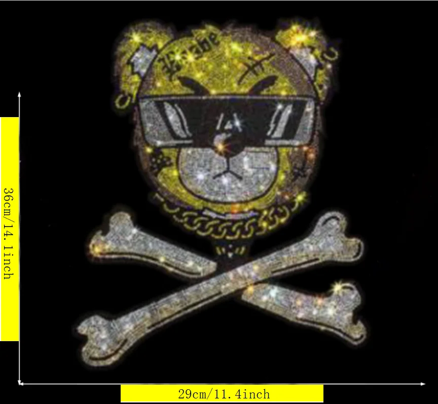 Premium Cartoon Pattern Rhinestone Iron On Patch Fashion Apparel Accessories For Bags And Hats
Premium Cartoon Pattern Rhinestone Iron On Patch Fashion Apparel Accessories For Bags And Hats
