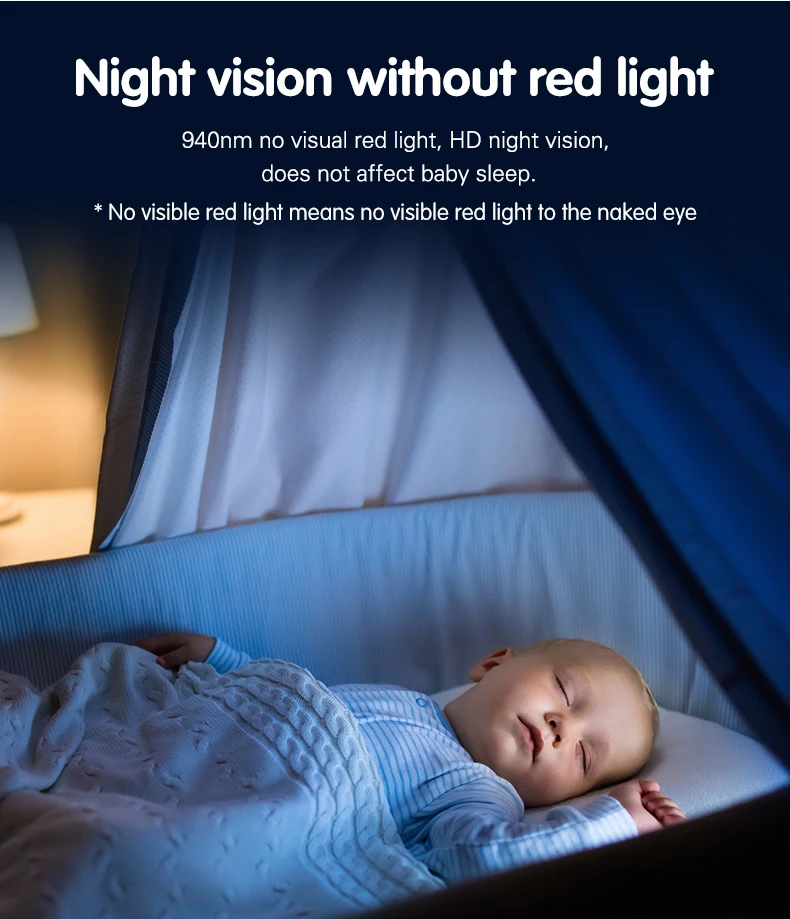 Smart tuya APP indoor security baby home monitoring system two-way audio Mommy's helperSleep without worry Wifi HD camera
Smart tuya APP indoor security baby home monitoring system two-way audio Mommy's helperSleep without worry Wifi HD camera