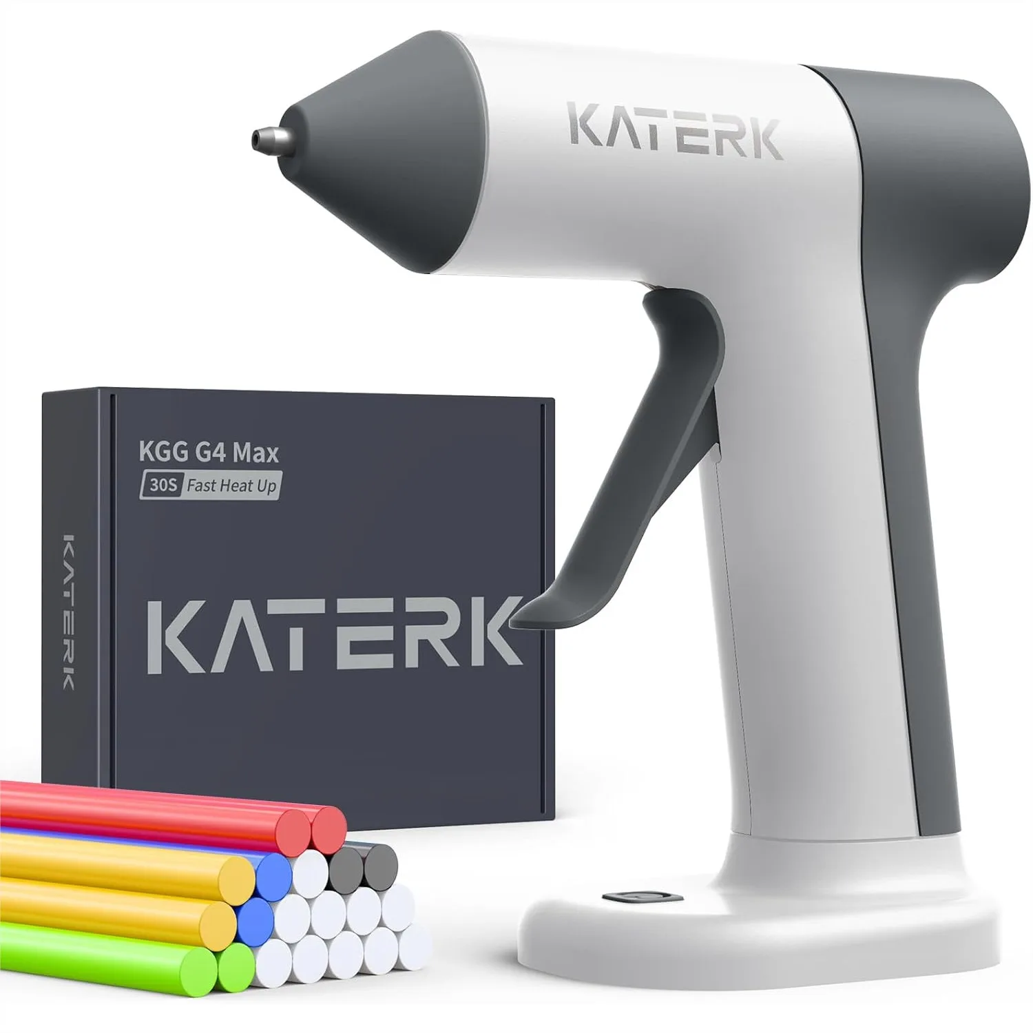 Cordless Hot Glue Gun Kit, 30s Fast Heating, Mini Glue Gun with 20 Glue Sticks, 2500mAh Battery, Auto Shut-Off for DIY Crafts
Cordless Hot Glue Gun Kit, 30s Fast Heating, Mini Glue Gun with 20 Glue Sticks, 2500mAh Battery, Auto Shut-Off for DIY Crafts