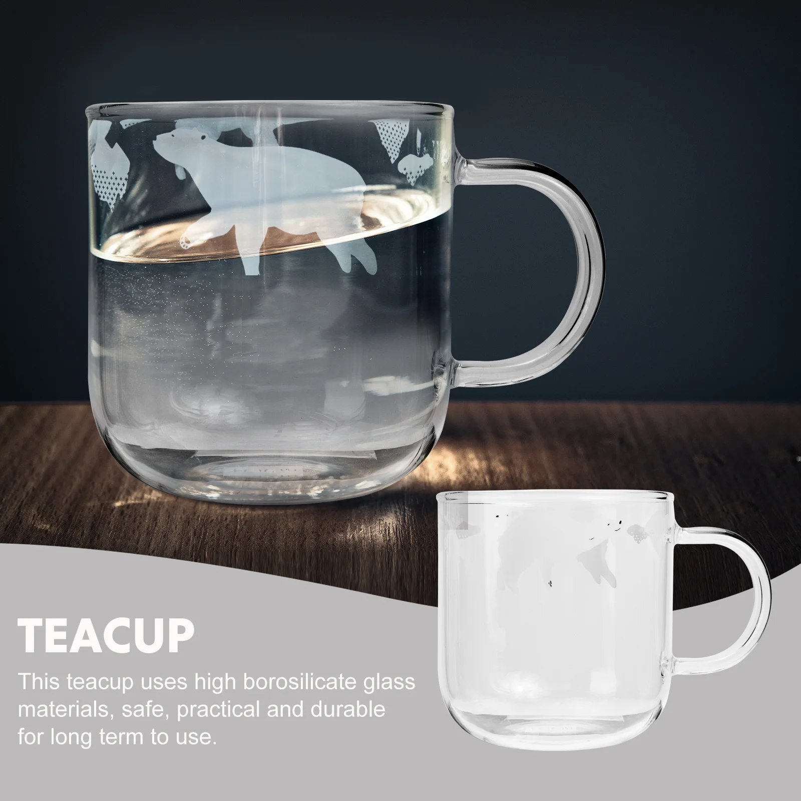 Bear Glass Water Mug High Borosilicate Cartoon Milk Coffee Tea Cup Clear Handle Office Drinking Beverage Mug
Bear Glass Water Mug High Borosilicate Cartoon Milk Coffee Tea Cup Clear Handle Office Drinking Beverage Mug