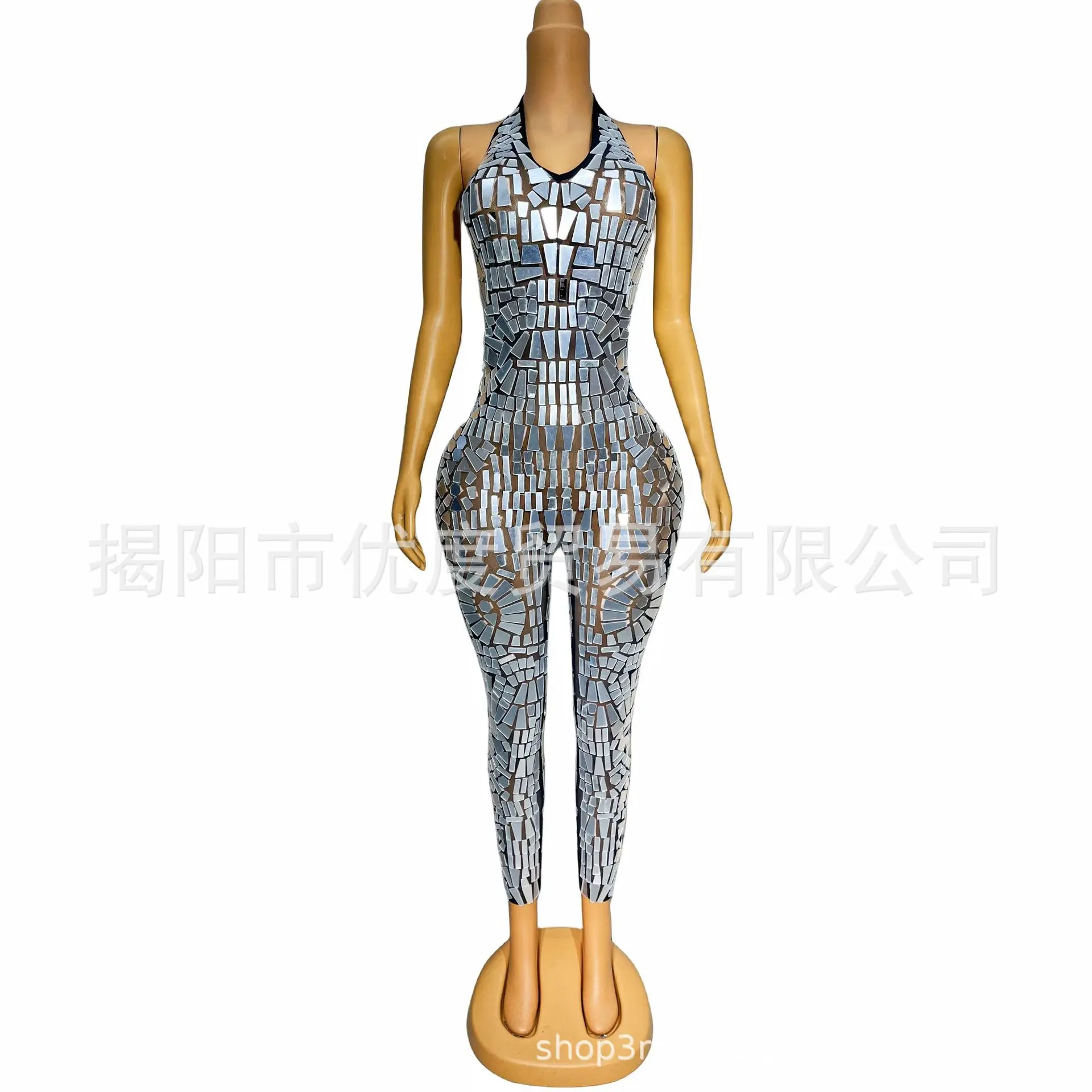 Тяжелая промышленность без рукавов с бретелькой на шее, комбинезон с линзами, певица, ночь, DJ, прием, вечеринка, выступление, зеркальное кольцо Ever Pretty
Тяжелая промышленность без рукавов с бретелькой на шее, комбинезон с линзами, певица, ночь, DJ, прием, вечеринка, выступление, зеркальное кольцо Ever Pretty