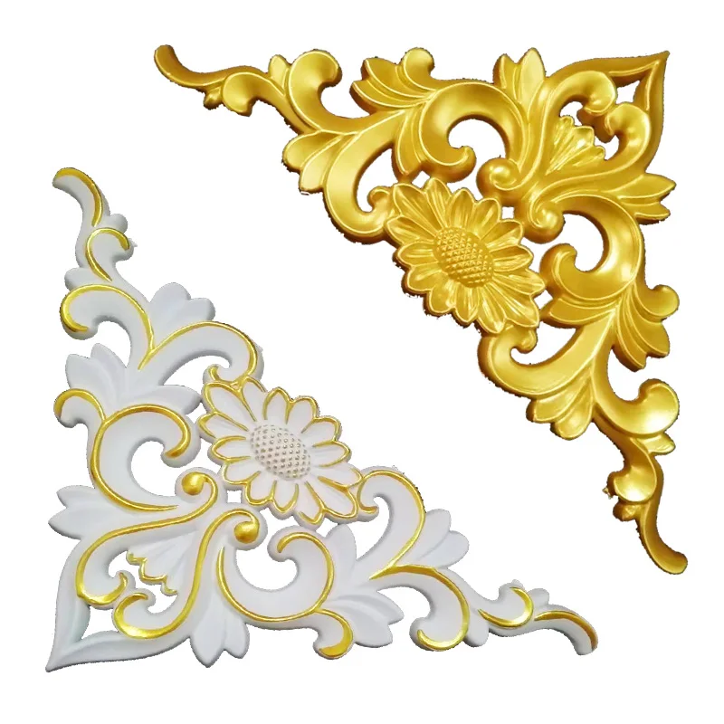 European style carved corner decals frame ceiling background wall door furniture decal decoration wedding non-natural wood carvi
European style carved corner decals frame ceiling background wall door furniture decal decoration wedding non-natural wood carvi