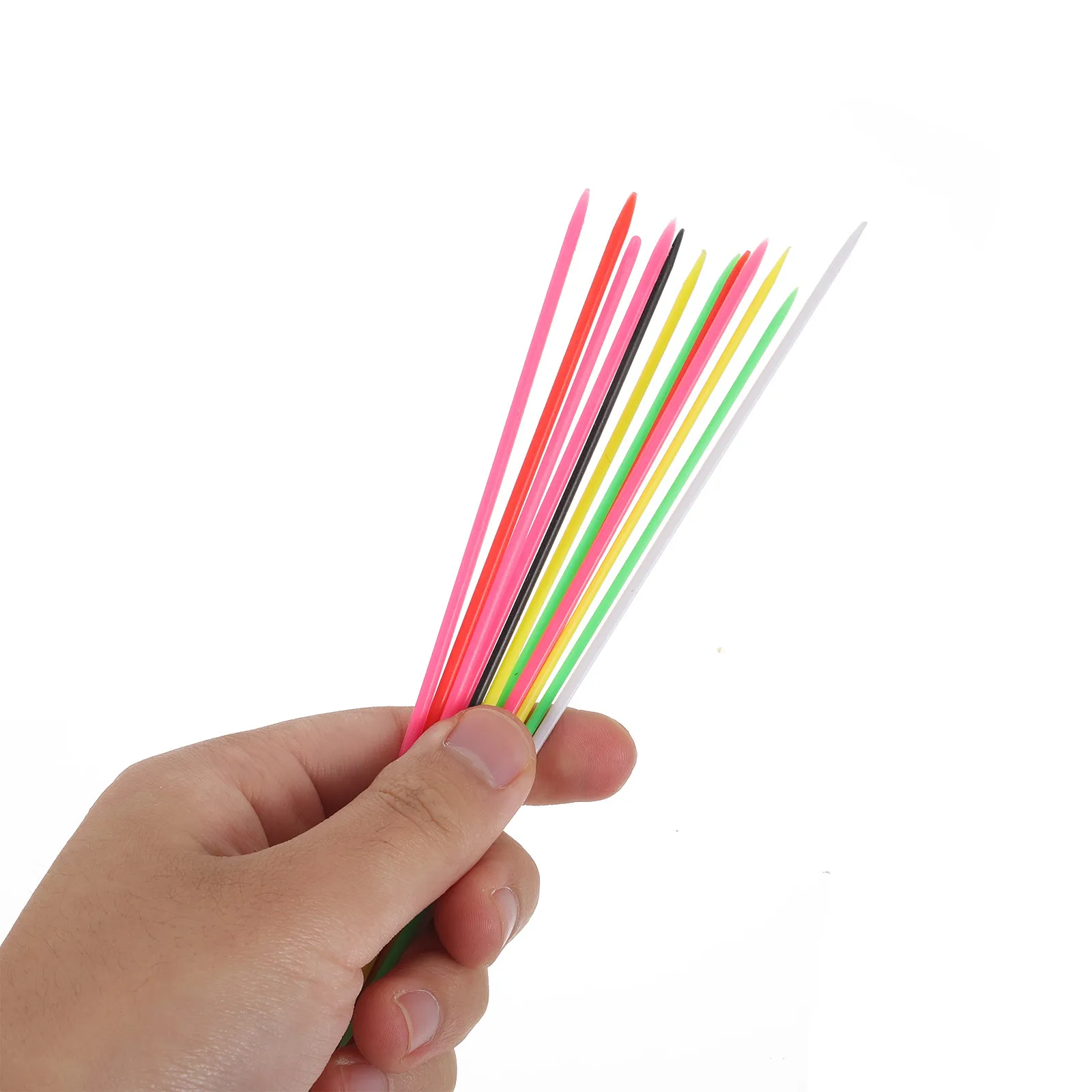 90Pcs Colorful Plastic Pick Sticks Small Sticks for Kids Educational Board Game Interactive Multi-Person Counting Coordination
90Pcs Colorful Plastic Pick Sticks Small Sticks for Kids Educational Board Game Interactive Multi-Person Counting Coordination