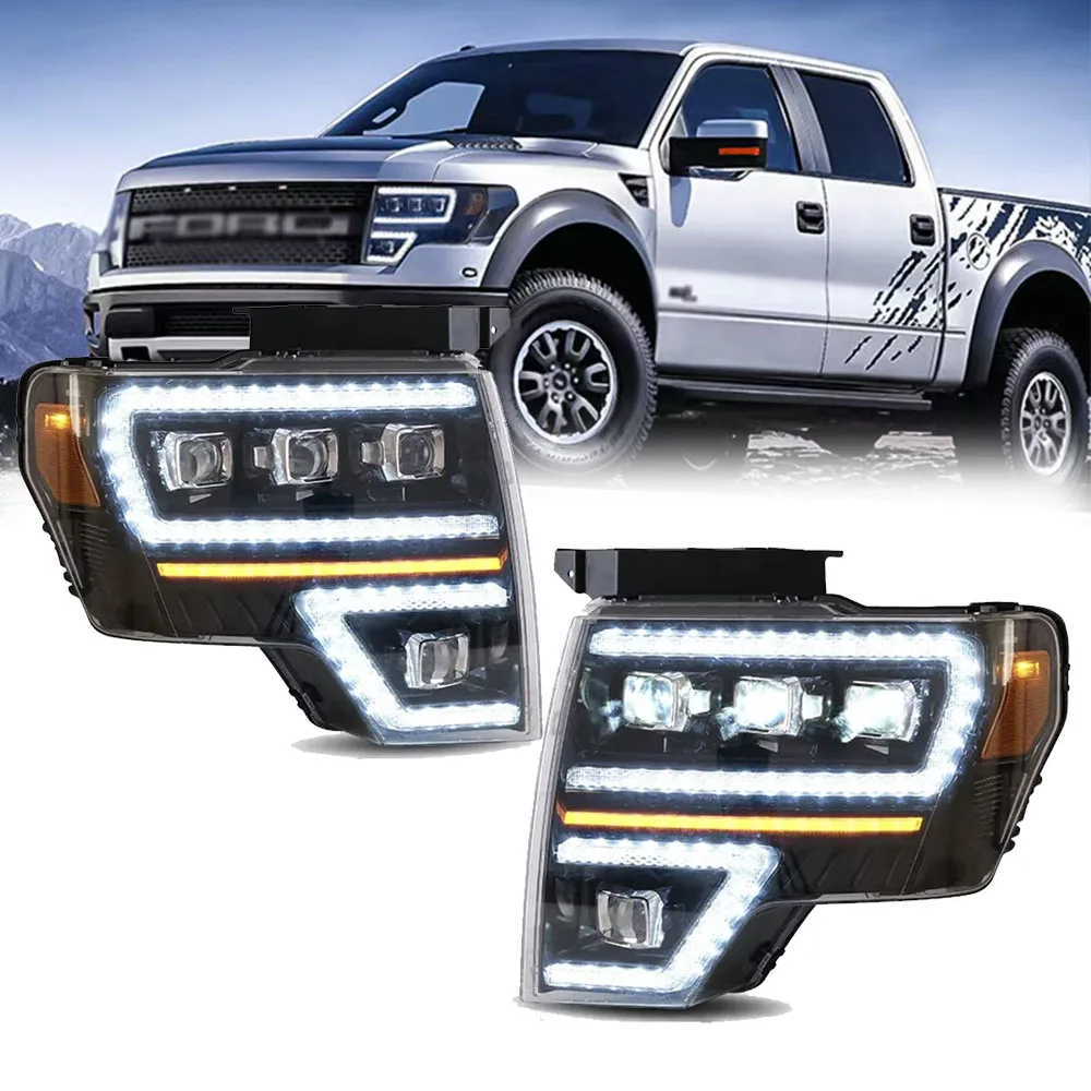 Автомобильный фонарь для Ford Raptor F150 F-150 2008-2014, светодиодные фары, прямоугольный дизайн, динамическая сборка, передние фары, аксессуары
Автомобильный фонарь для Ford Raptor F150 F-150 2008-2014, светодиодные фары, прямоугольный дизайн, динамическая сборка, передние фары, аксессуары
