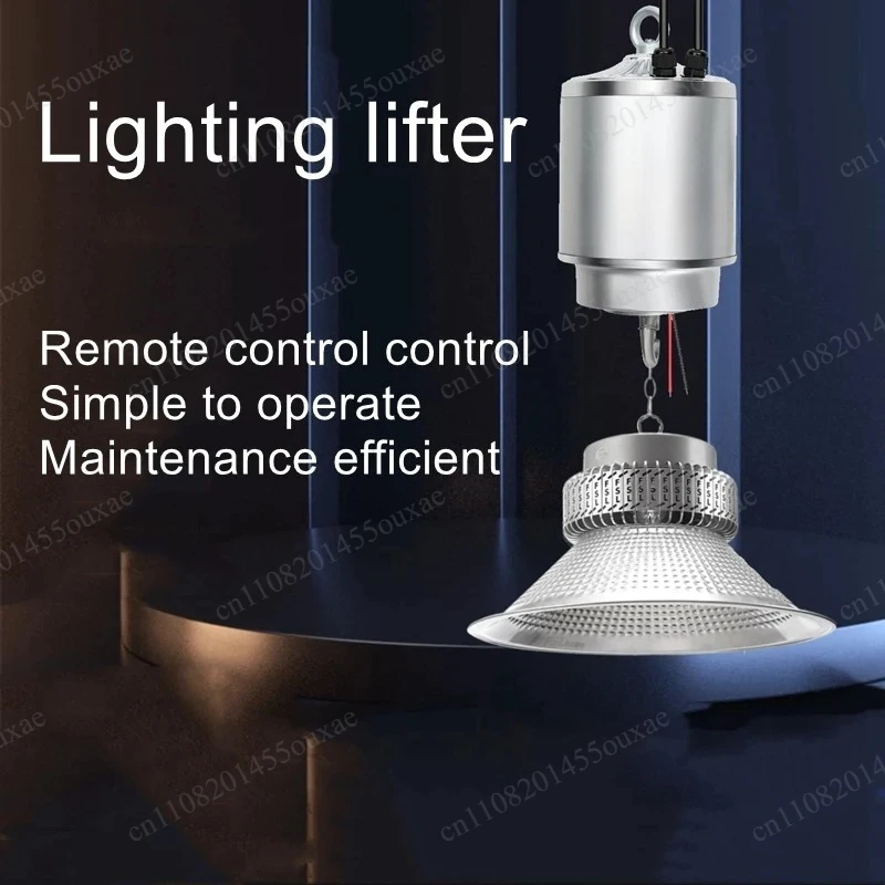 Industrial Project Lighting Lift Adjustable Height Pendant Lamp Hoist
Industrial Project Lighting Lift Adjustable Height Pendant Lamp Hoist