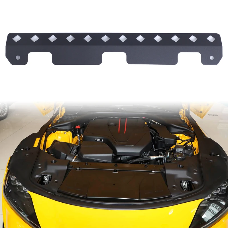 Billet Aluminum Radiator Cover Overlay for Toyota GR Supra A90 A91 2019-2025 Black Anodized Stick-On Engine Bay Dress Up 1Pc
Billet Aluminum Radiator Cover Overlay for Toyota GR Supra A90 A91 2019-2025 Black Anodized Stick-On Engine Bay Dress Up 1Pc