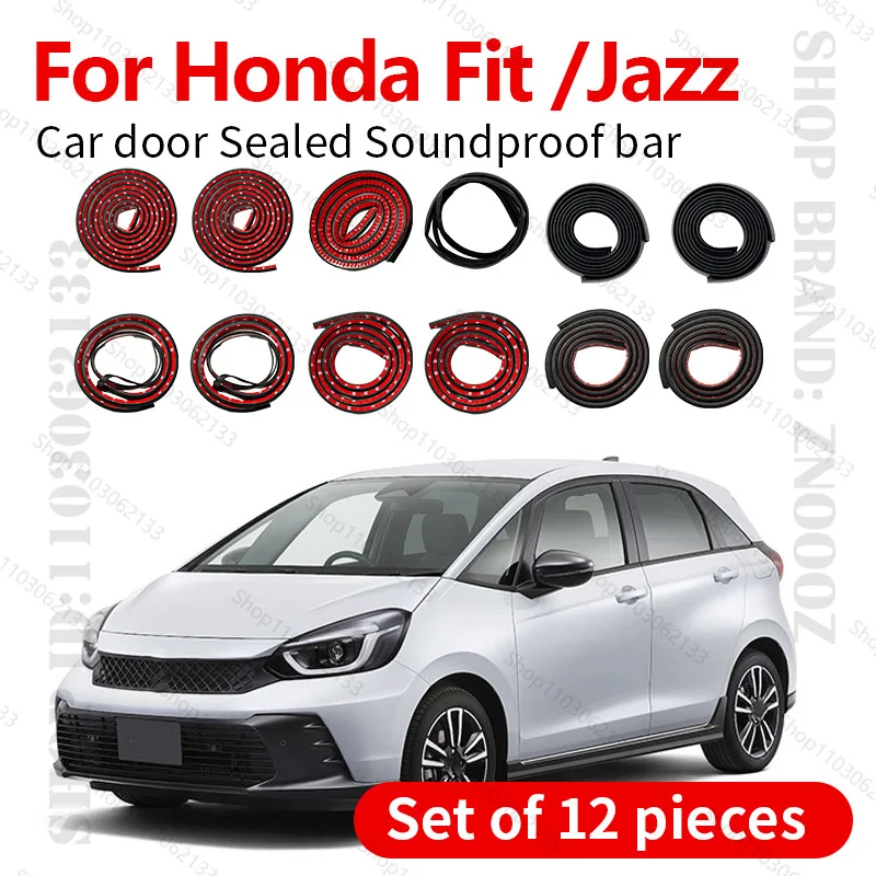 For Honda Fit/Jazz GE/GK/GR Car Door Seal Strip Rubber Double Layer Sealing Protector Soundproof Dustproof Seal Strip 12PCS Set
For Honda Fit/Jazz GE/GK/GR Car Door Seal Strip Rubber Double Layer Sealing Protector Soundproof Dustproof Seal Strip 12PCS Set