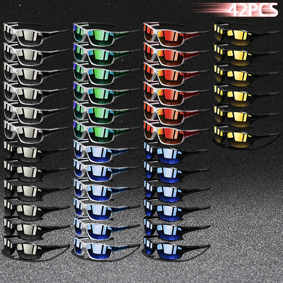 42PCS Fashion UV400 Safety Goggles Men Women Running Mountaineering Fishing Bicycle MTB Eyewear Outdoor Sport Eyeglasses
42PCS Fashion UV400 Safety Goggles Men Women Running Mountaineering Fishing Bicycle MTB Eyewear Outdoor Sport Eyeglasses