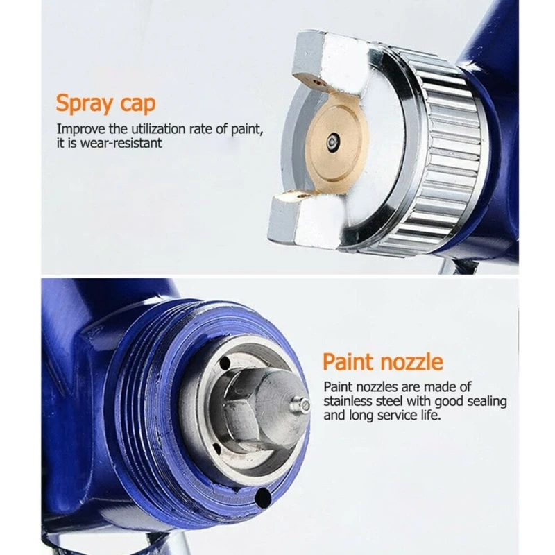 HVLP Professional Sprayer Guns 0.8Mm Steel NozzleSprayer Guns Car Paint Sprayer Guns Sprayer Paint Tool
HVLP Professional Sprayer Guns 0.8Mm Steel NozzleSprayer Guns Car Paint Sprayer Guns Sprayer Paint Tool