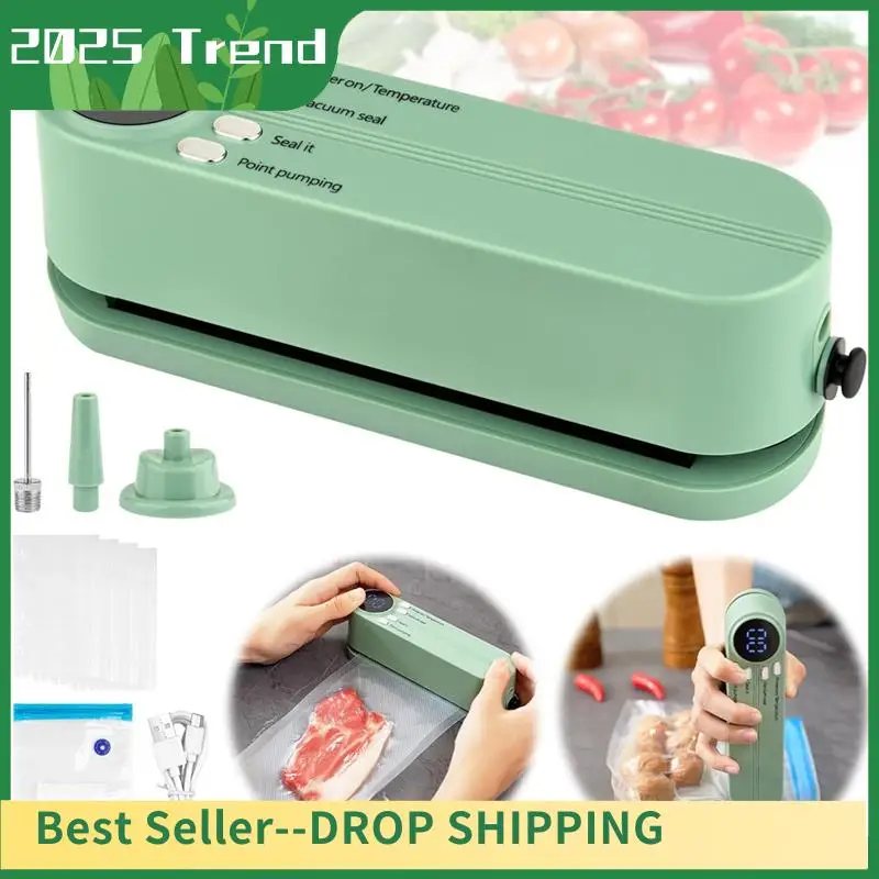 Mini Vacuum Sealer Handheld Vacuum Sealer Forfood Portable Vacuum Sealer Fortravel Green
Mini Vacuum Sealer Handheld Vacuum Sealer Forfood Portable Vacuum Sealer Fortravel Green