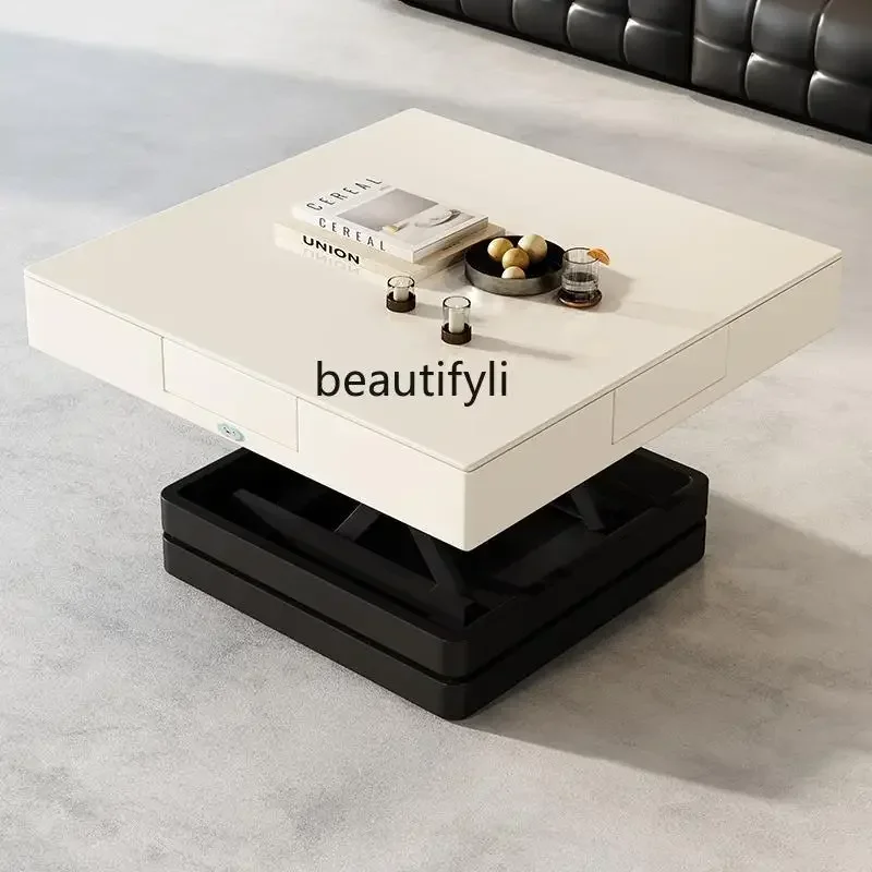 A17 Lifting rock slab coffee table dining table integrated dual-purpose household small apartment 2025 new modern and simple
A17 Lifting rock slab coffee table dining table integrated dual-purpose household small apartment 2025 new modern and simple