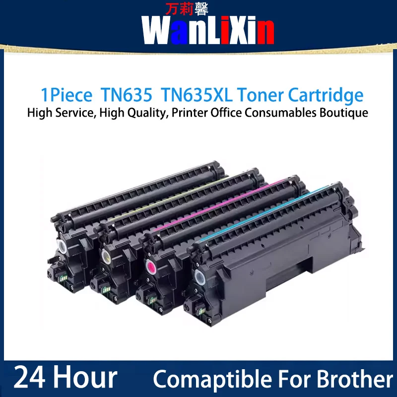 1PIECE TN635 TN635XL Toner Cartridge Compatible For Brother MFC-L8930CDW/L8970CDW/EX575 HL-L8430CDW/L8430CDWT/8570CDW
1PIECE TN635 TN635XL Toner Cartridge Compatible For Brother MFC-L8930CDW/L8970CDW/EX575 HL-L8430CDW/L8430CDWT/8570CDW